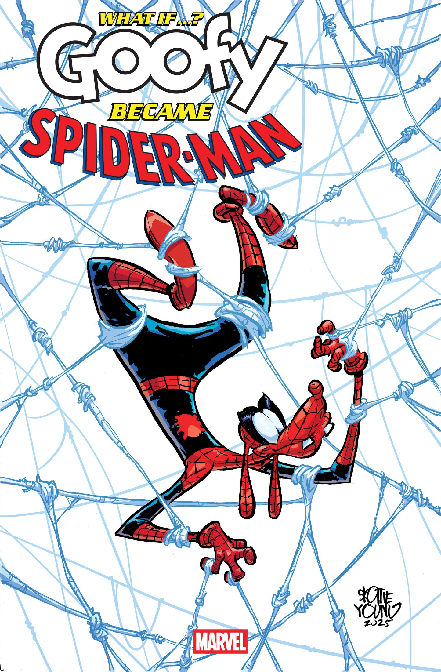 Marvel & Disney: What If...? Goofy Became Spider-Man #1 Skottie Young Variant (NM)