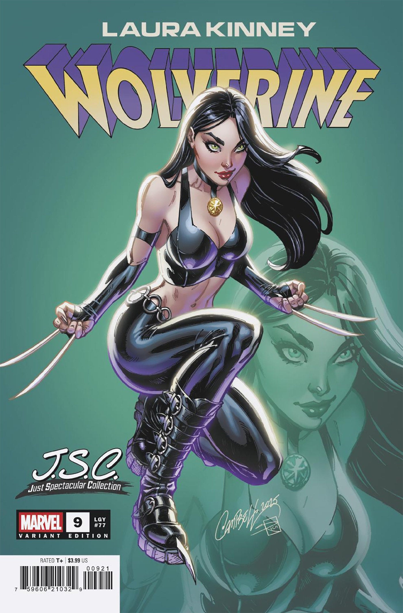 Laura Kinney: Wolverine #9 J. Scott Campbell Just Spectacular Collection Variant (NM)