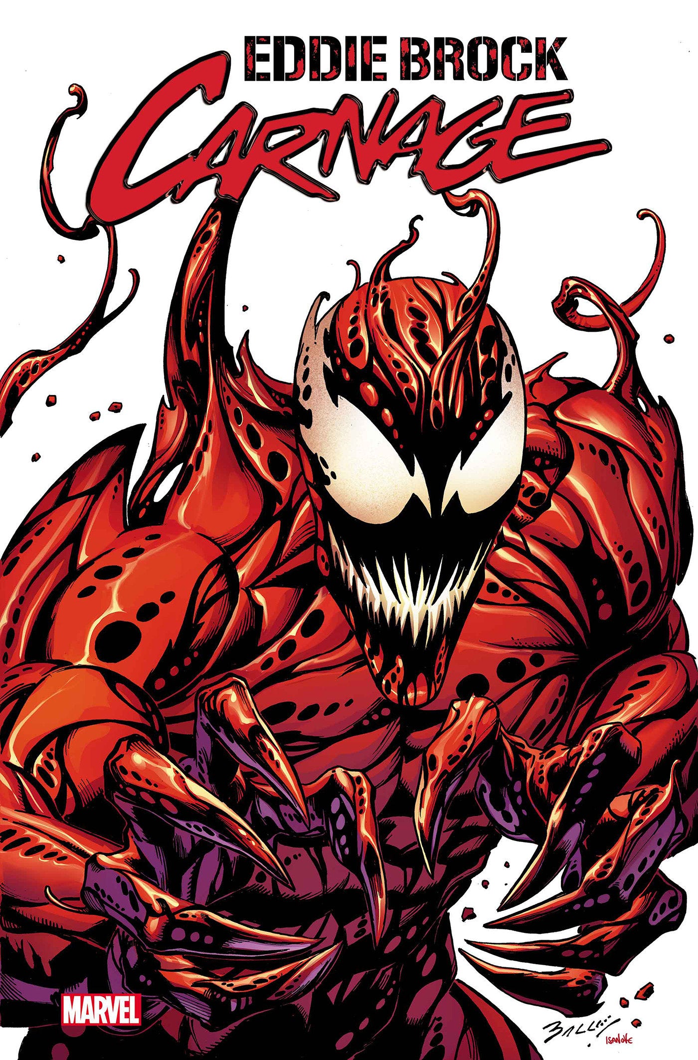 Eddie Brock: Carnage #1 Mark Bagley 2nd Print Variant (NM)