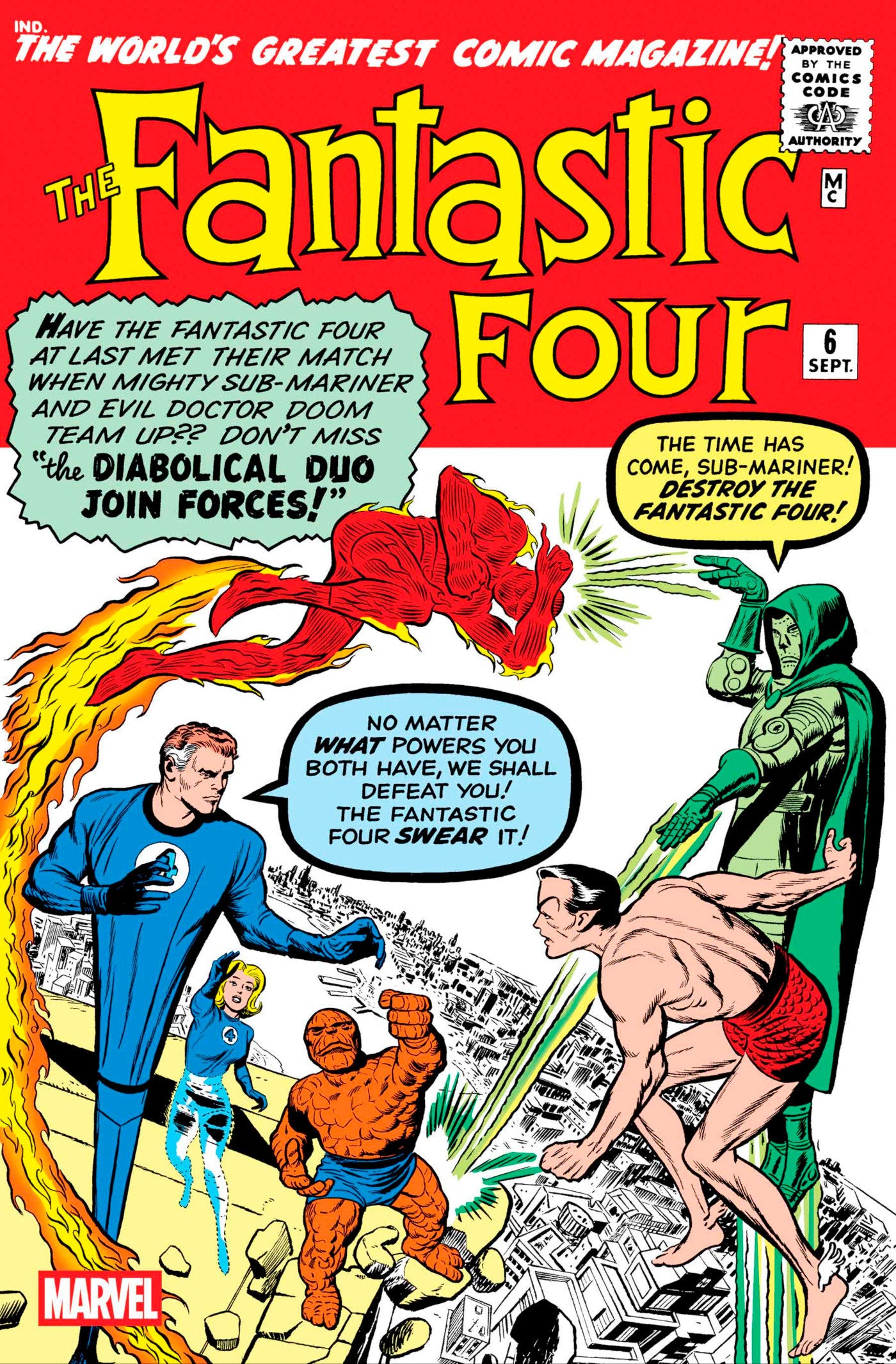 Fantastic Four #6 Facsimile Edition (NM)