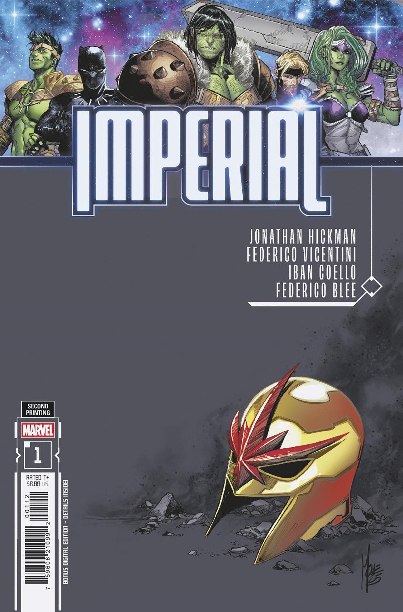 Imperial #1 Marco Checchetto 2nd Print Variant (NM)