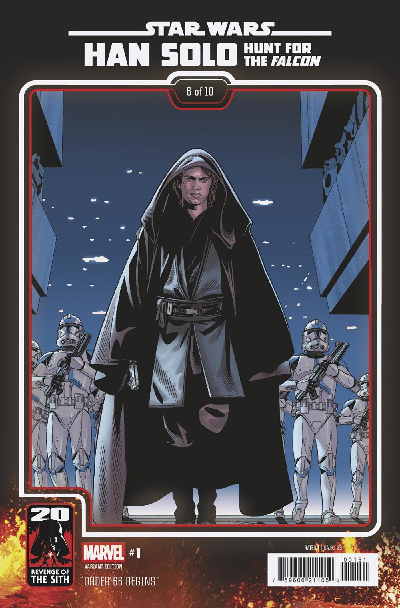 Star Wars: Han Solo Hunt For The Falcon #1 Chris Sprouse Revenge Of The Sith 20 Th Anniversary Variant (NM)