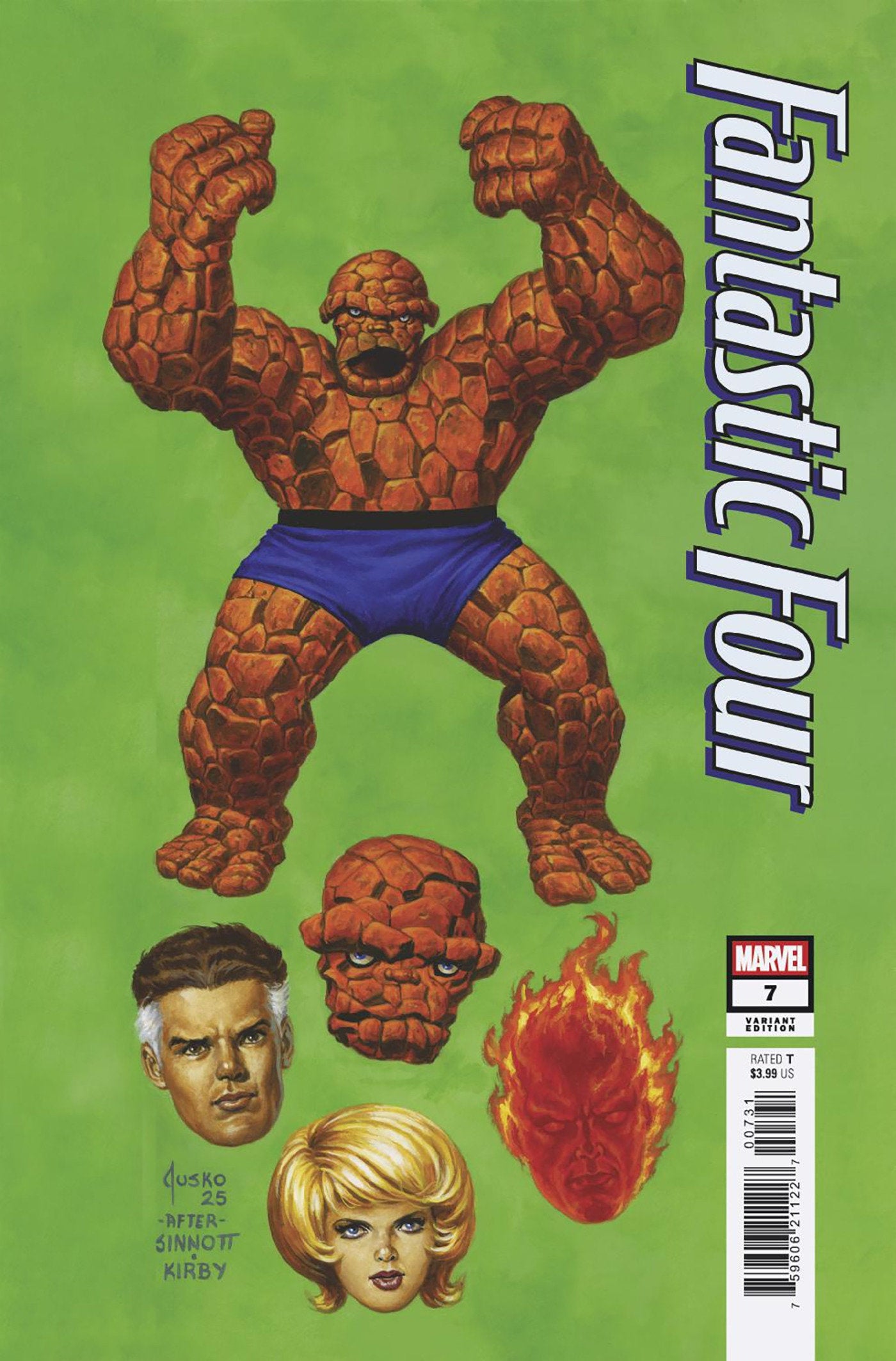Fantastic Four #7 Joe Jusko Variant (NM)