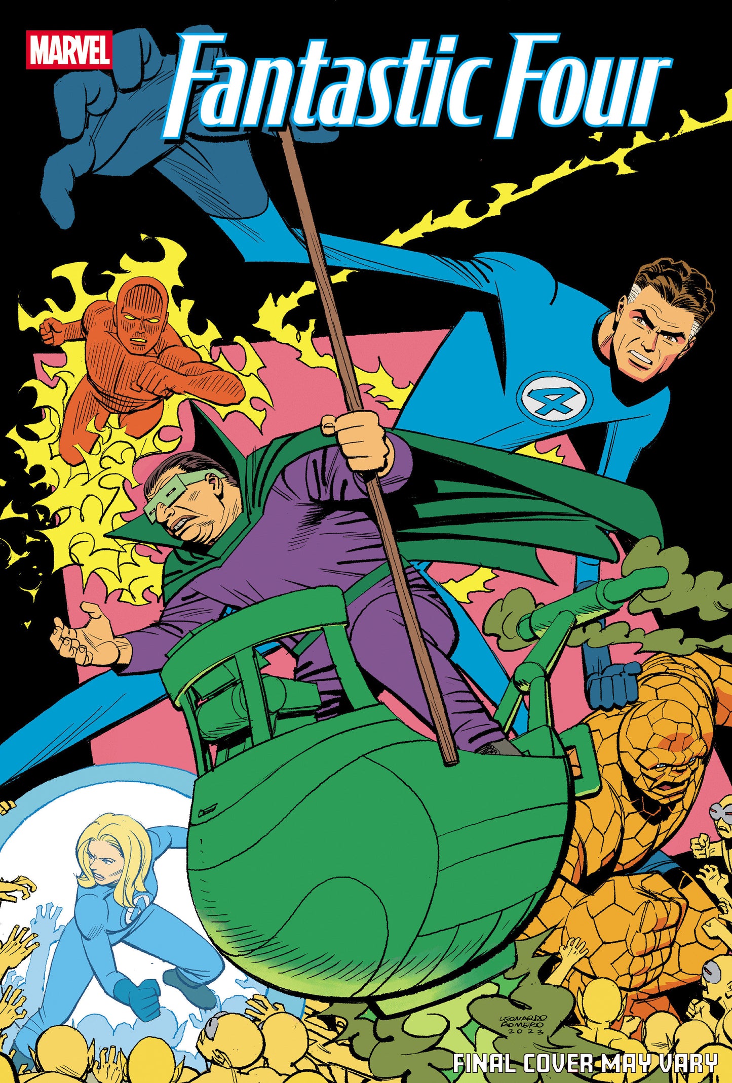 Fantastic Four #7 Leonardo Romero Variant (NM)
