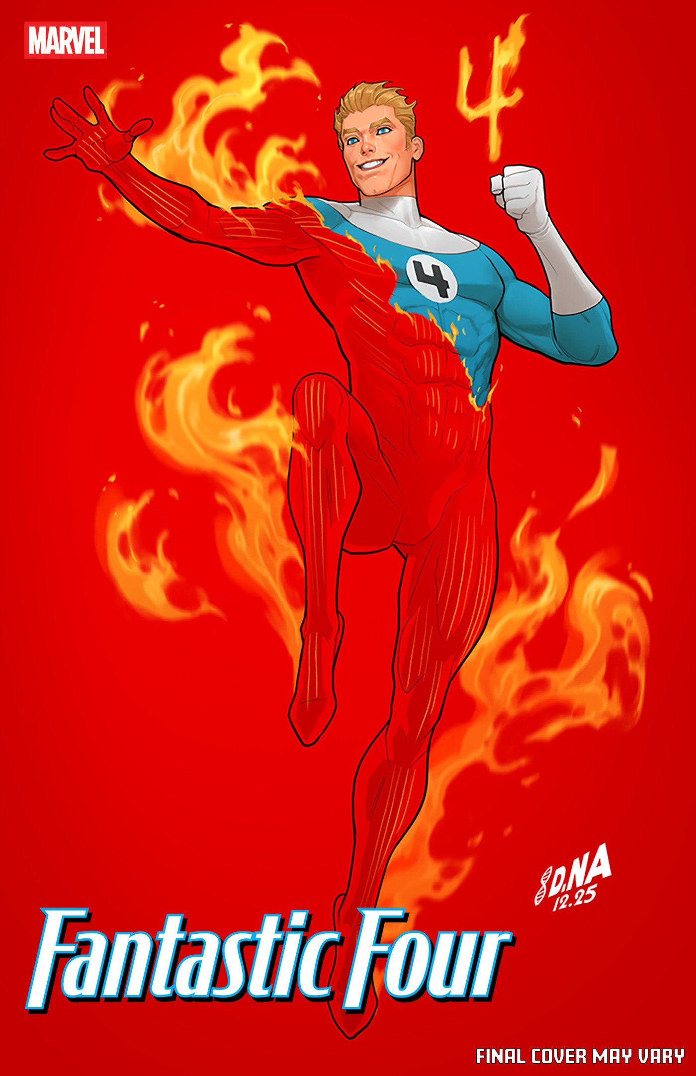 Fantastic Four #8 David Nakayama Color Block Red Variant (NM)