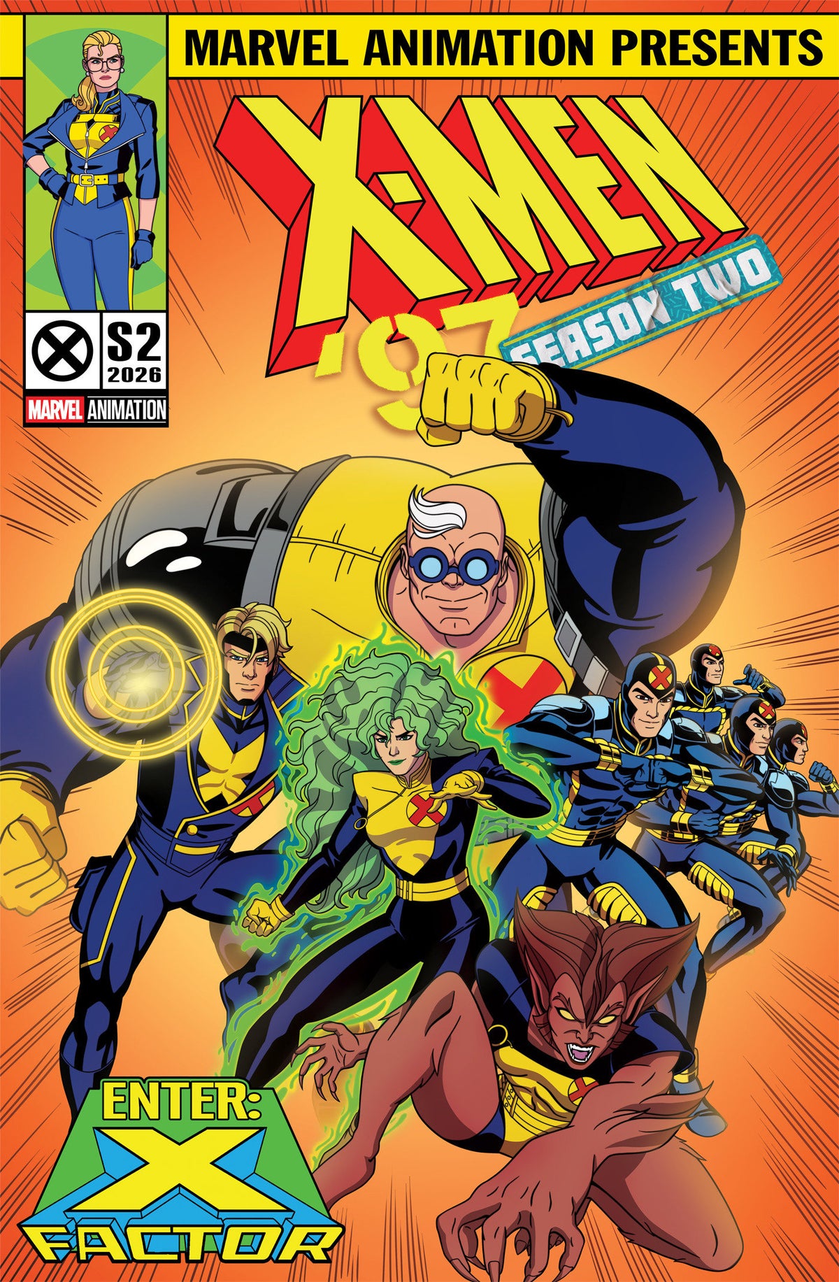 X-Men '97: Season Two #5 Adam Stafford Animation Variant (NM)