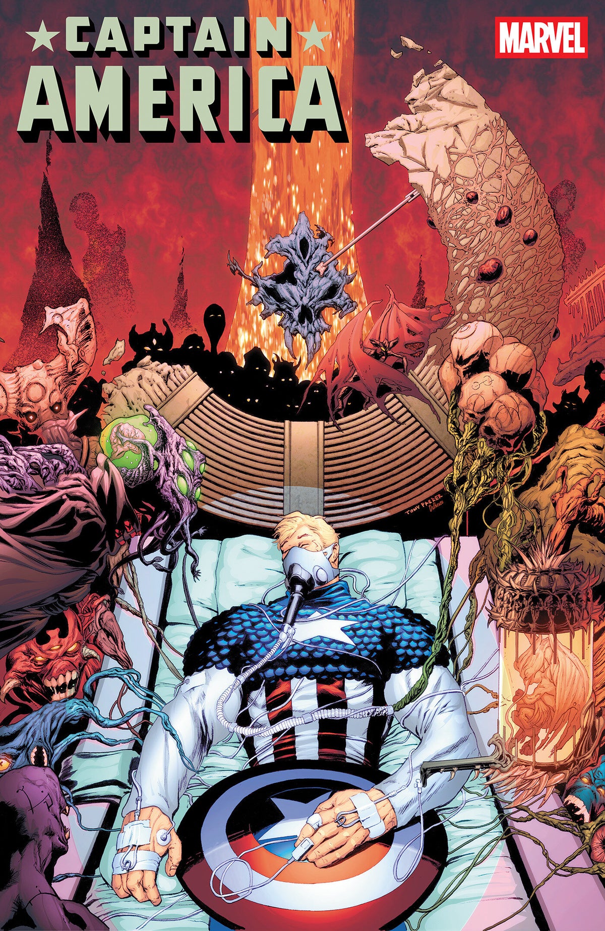 Captain America #16 Tony Parker Variant (NM)