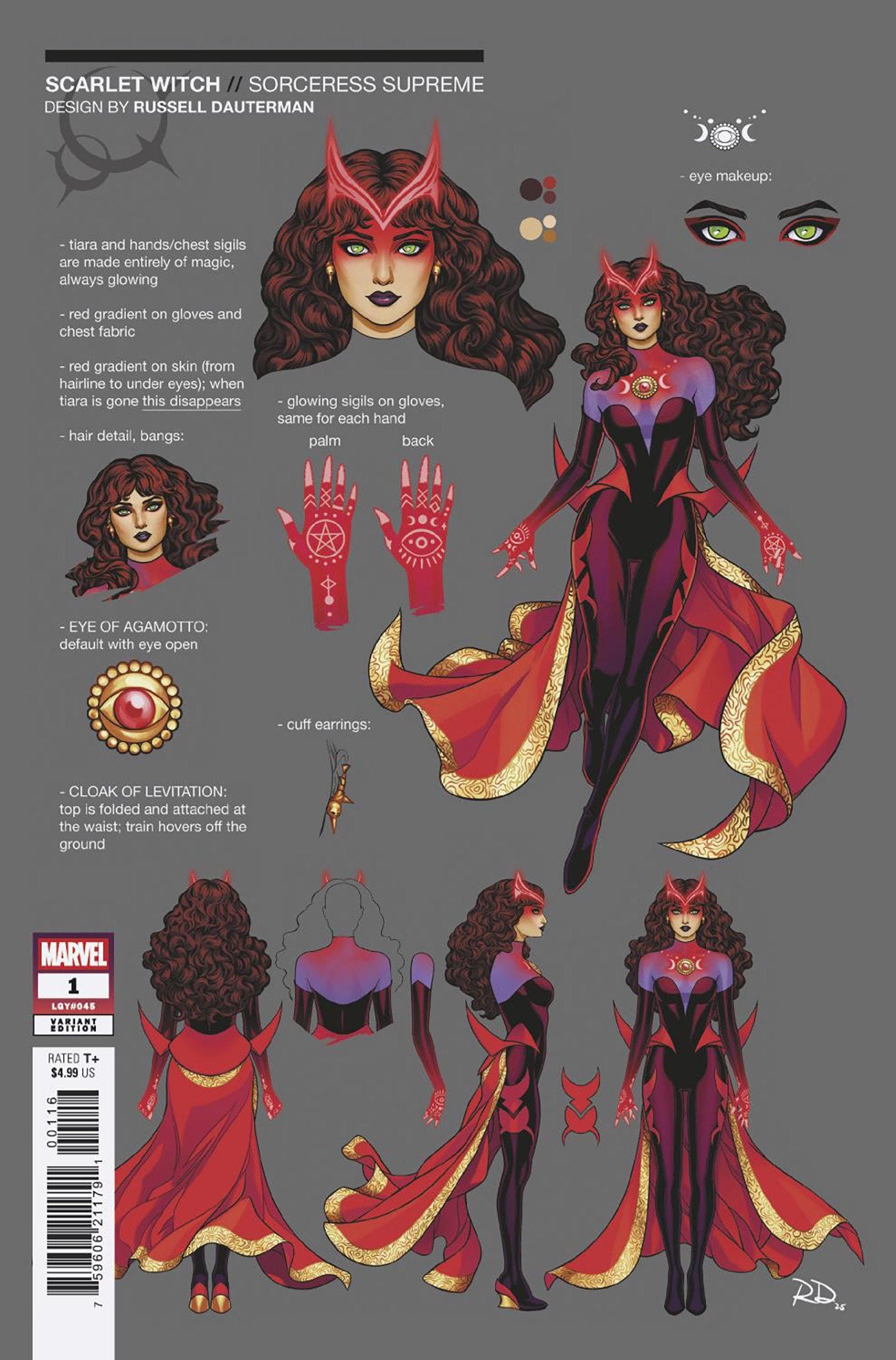 Sorcerer Supreme #1 1:10 Russell Dauterman Design Variant (NM)