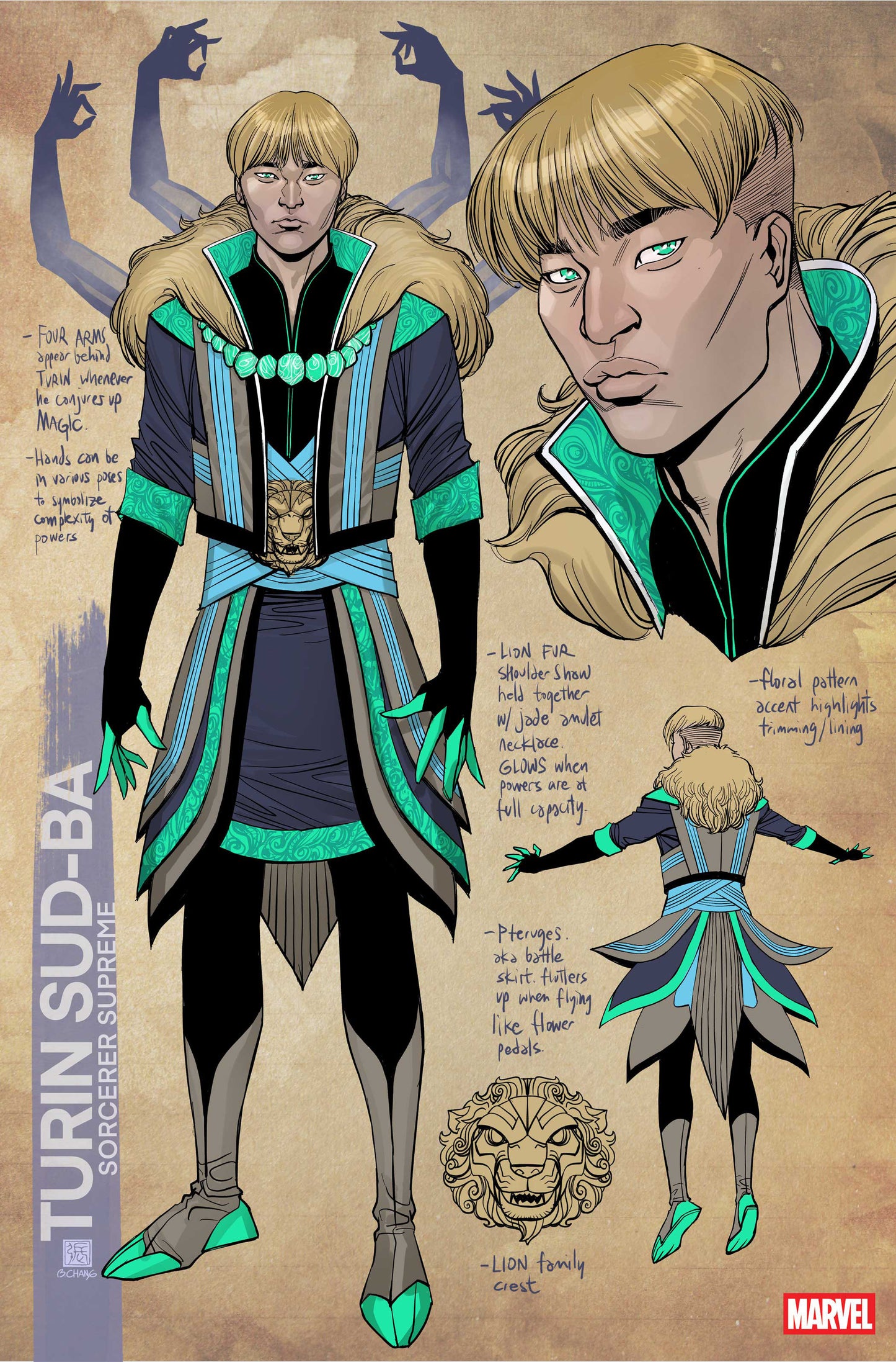 Sorcerer Supreme #7 1:10 Bernard Chang Design Variant