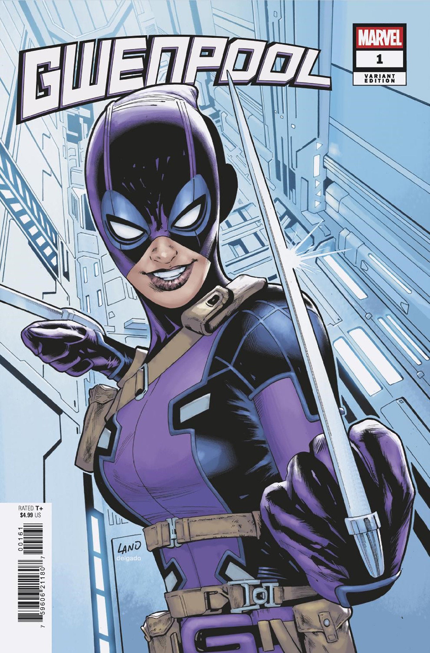 Gwenpool #1 Greg Land Variant (NM)