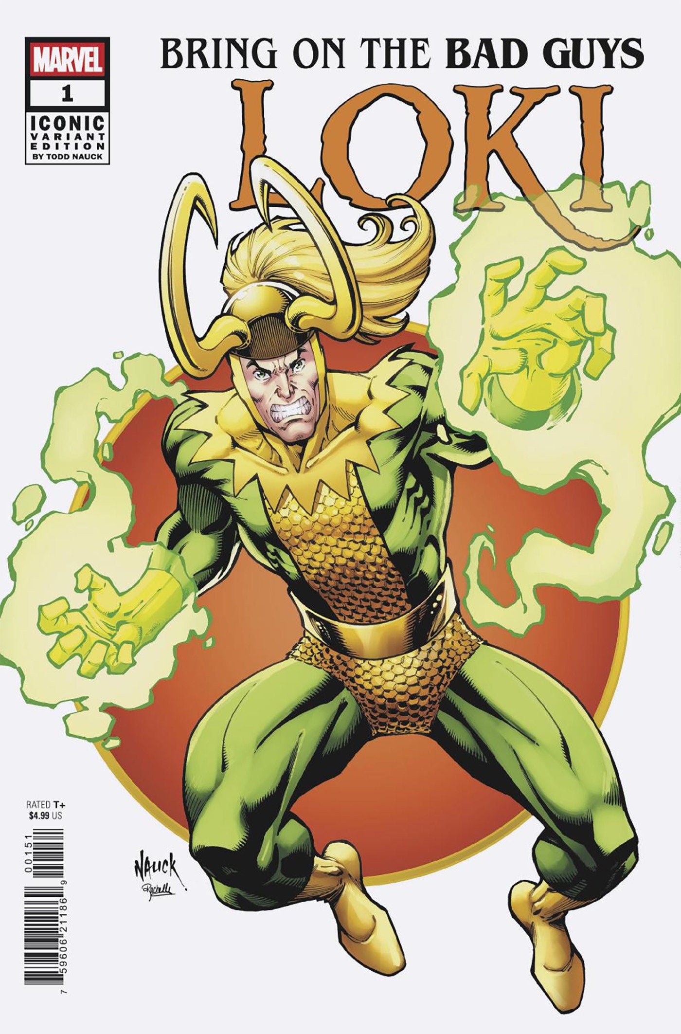 Bring On The Bad Guys: Loki #1 Todd Nauck Iconic Variant (NM)