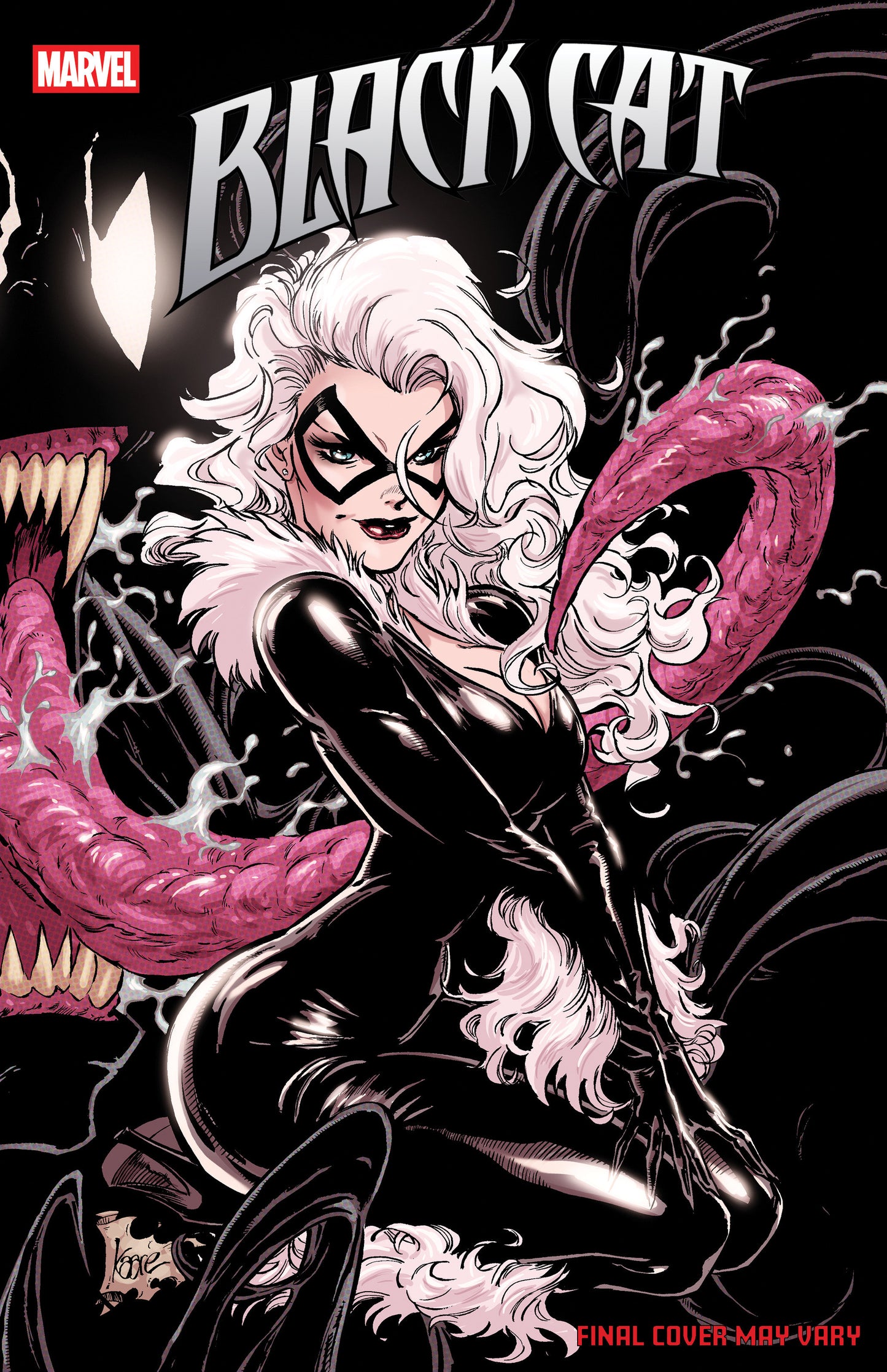 Black Cat #8 Kaare Andrews 2 Part Connecting Variant (NM)