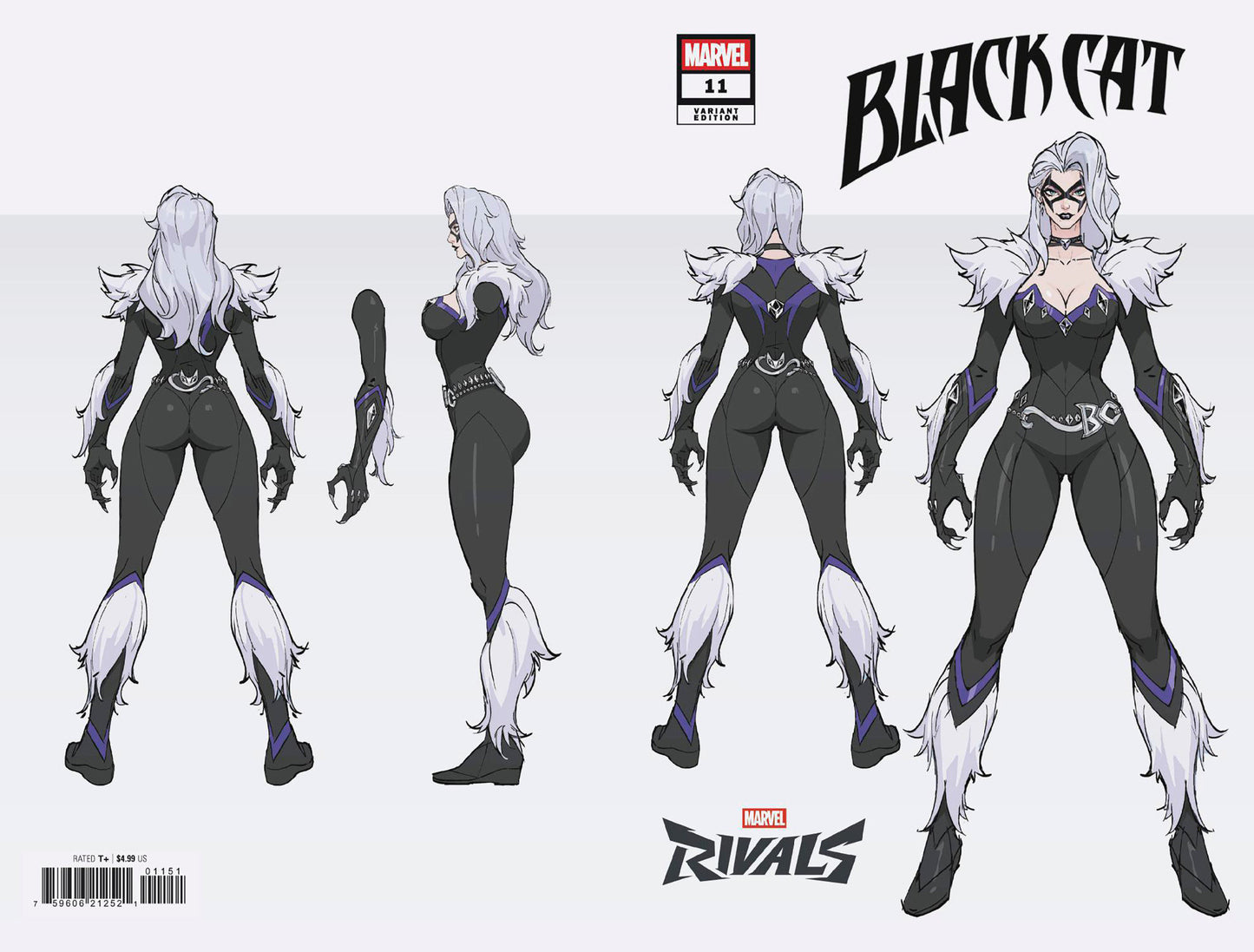 Black Cat #11 Netease Games Marvel Rivals Wraparound Variant (NM)