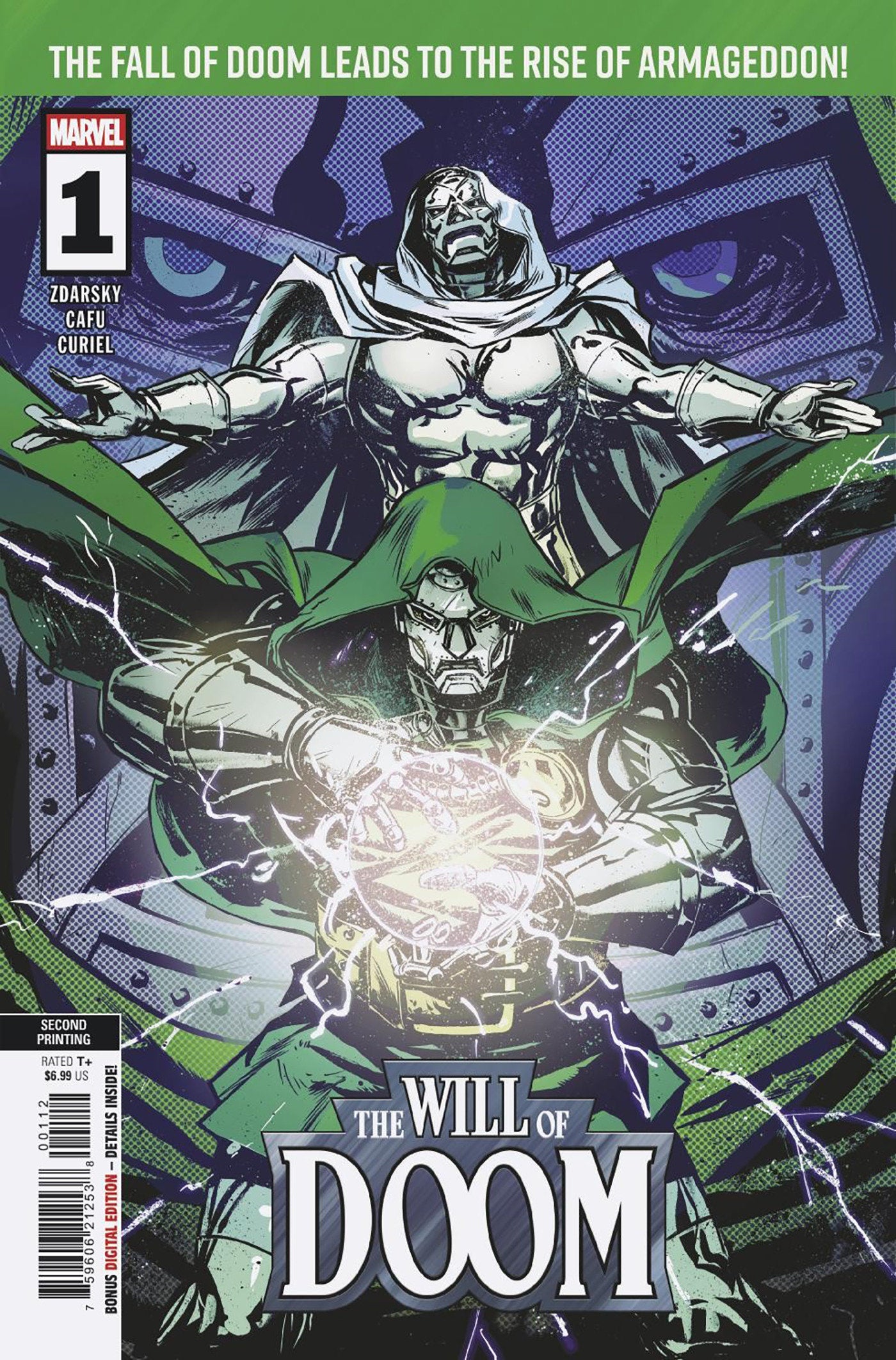 The Will Of Doom #1 Sanford Greene 2nd Printing Variant (NM)