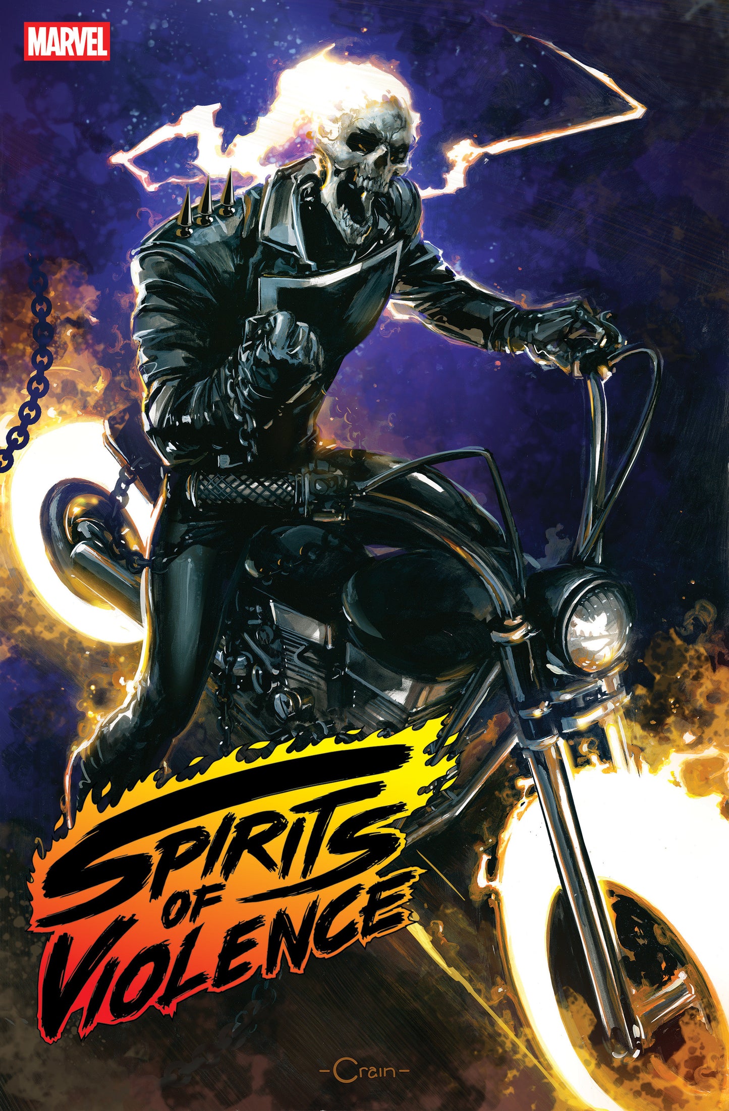 Spirits Of Violence #4 Clayton Crain Variant (NM)