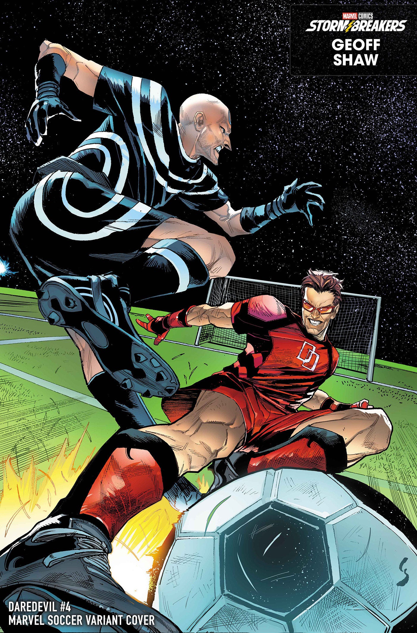 Daredevil #4 Geoff Shaw Marvel Soccer Variant (NM)
