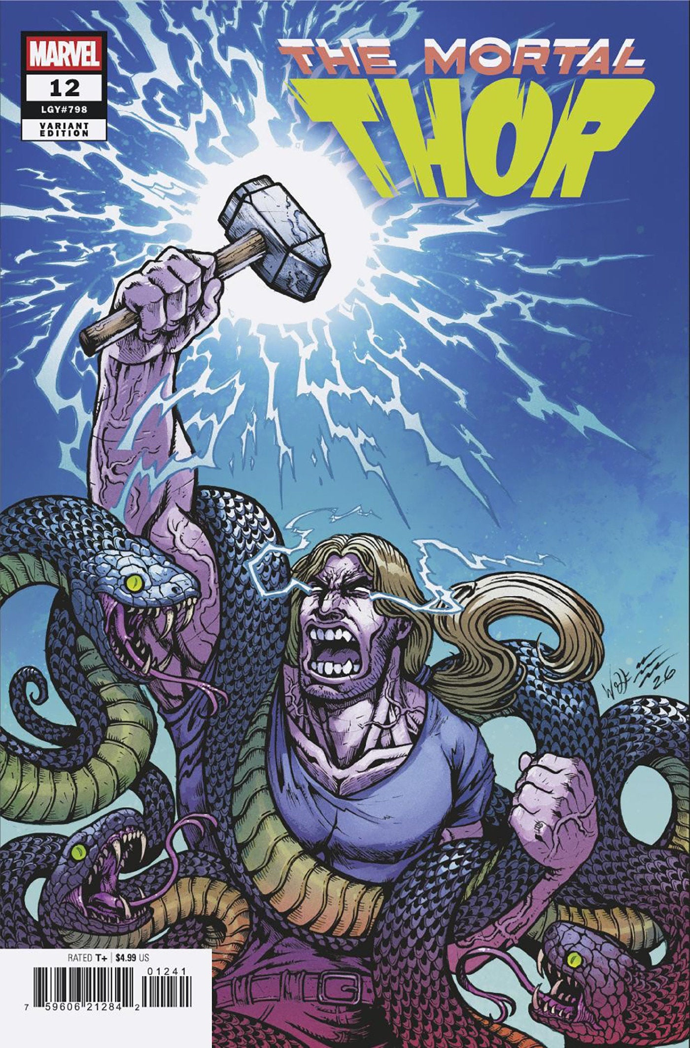 Mortal Thor #12 Maria Wolf Variant (NM)