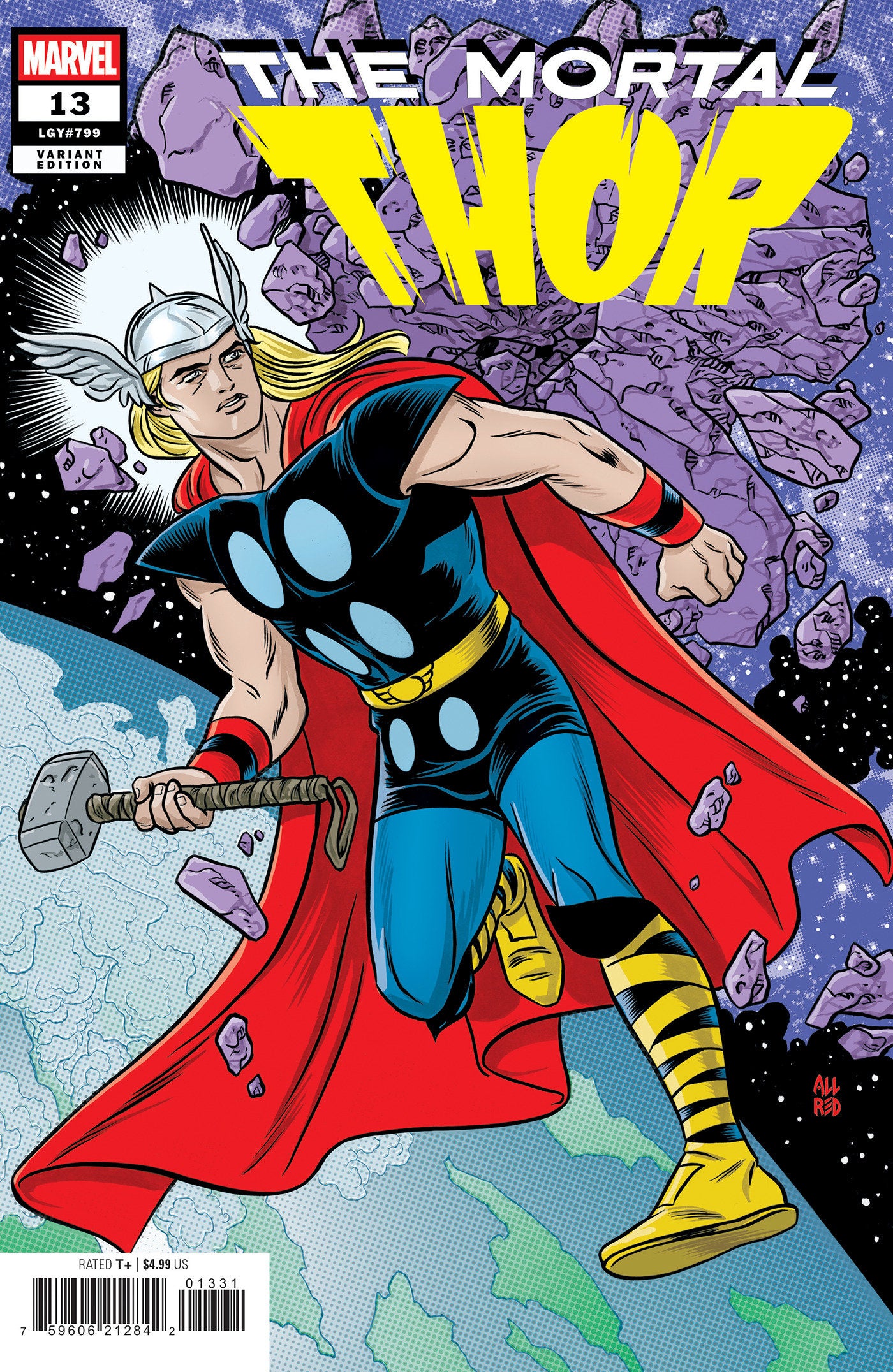 Mortal Thor #13 Mike Allred Variant (NM)
