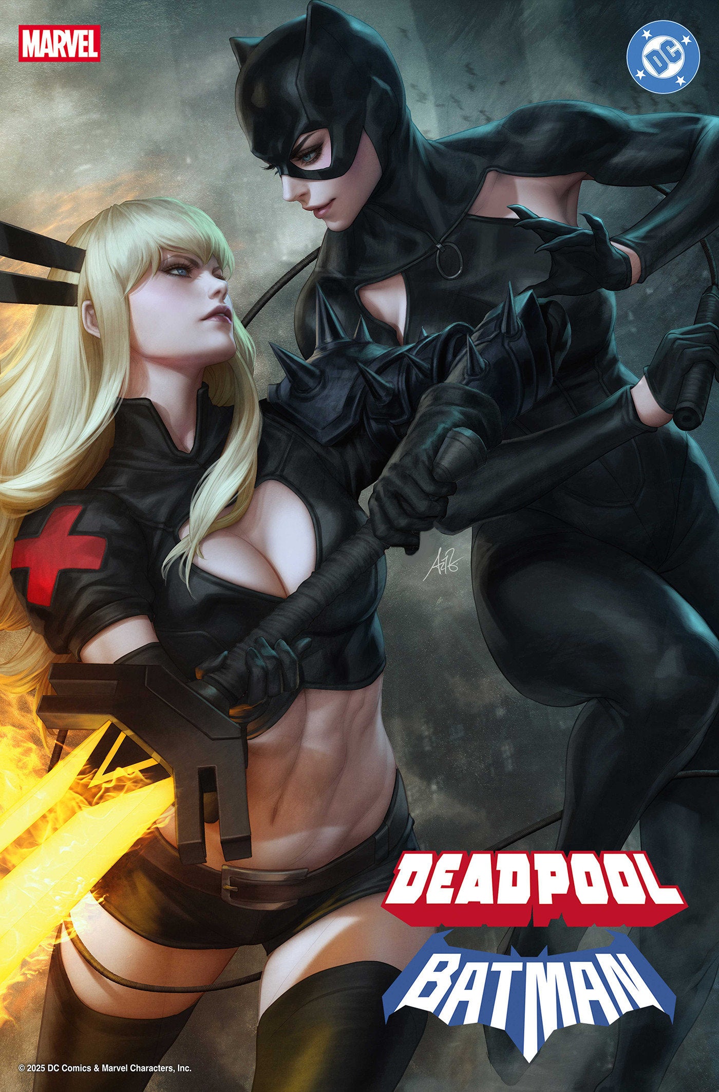 Marvel/DC: Deadpool/Batman #1 Artgerm Variant (NM)