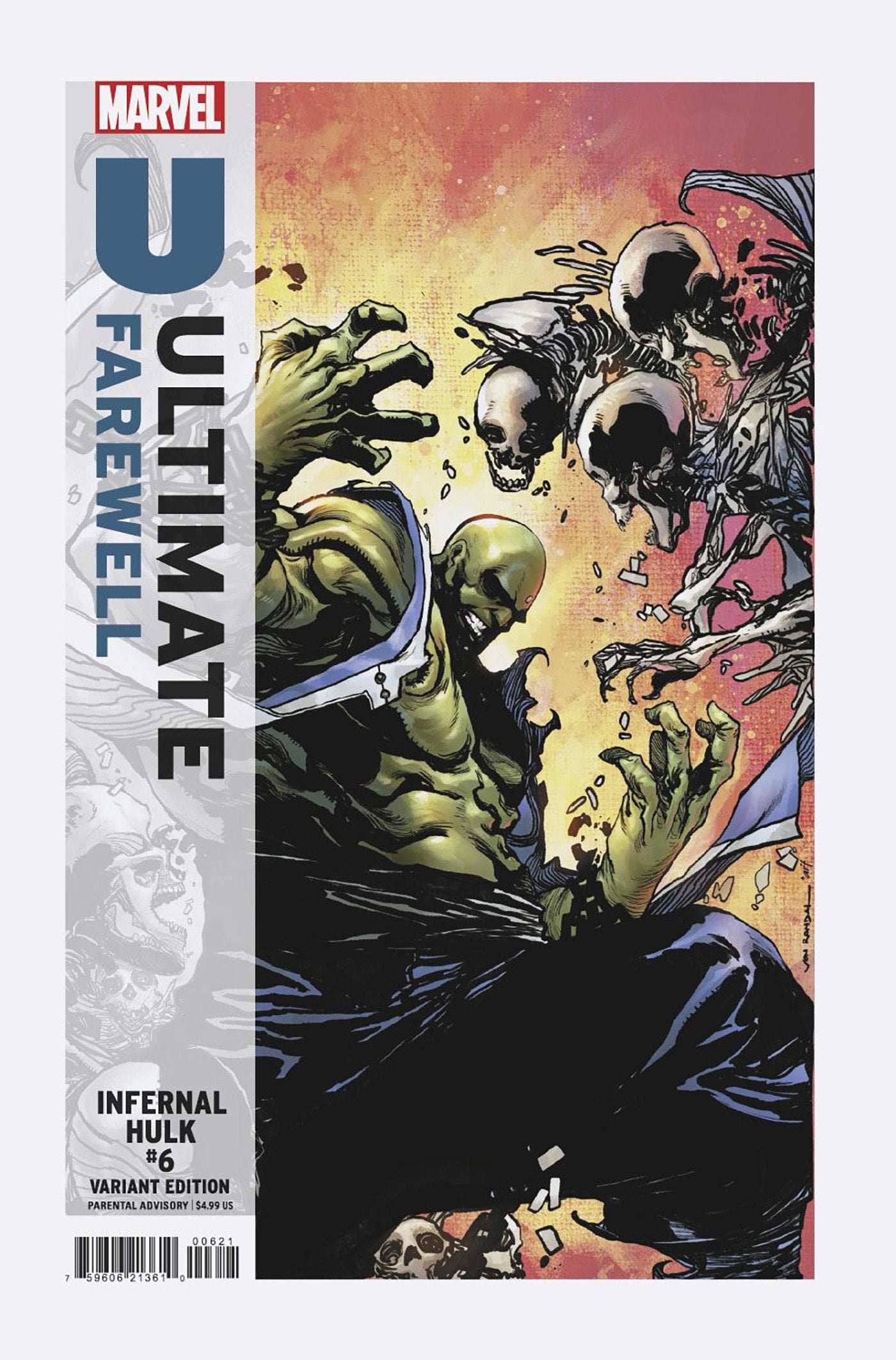 Infernal Hulk #6 Von Randal Ultimate Farewell Variant (NM)