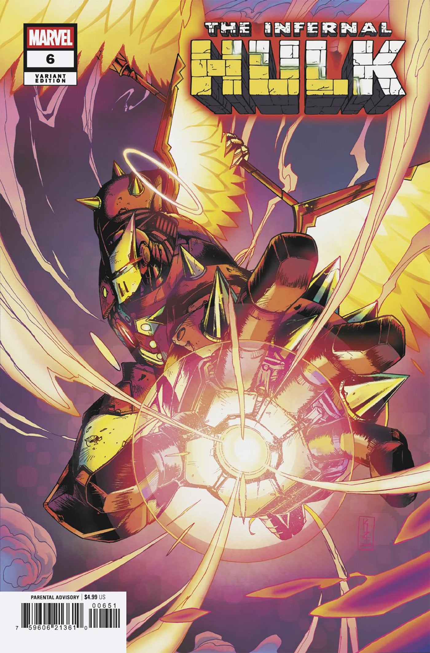 Infernal Hulk #6 Kei Zama Hellbuster Armor Variant (NM)
