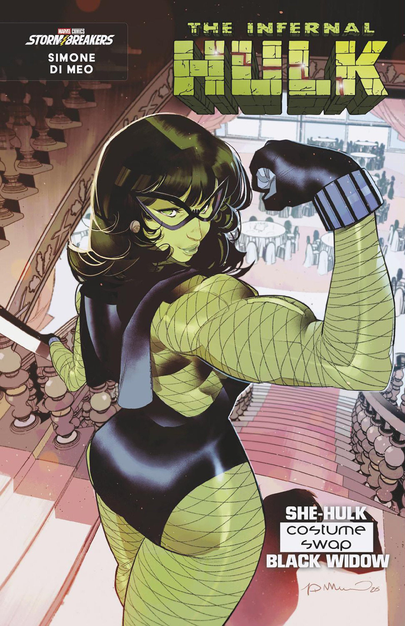 Infernal Hulk #9 Simone Di Meo Hellfire Costume Swap Variant (NM)