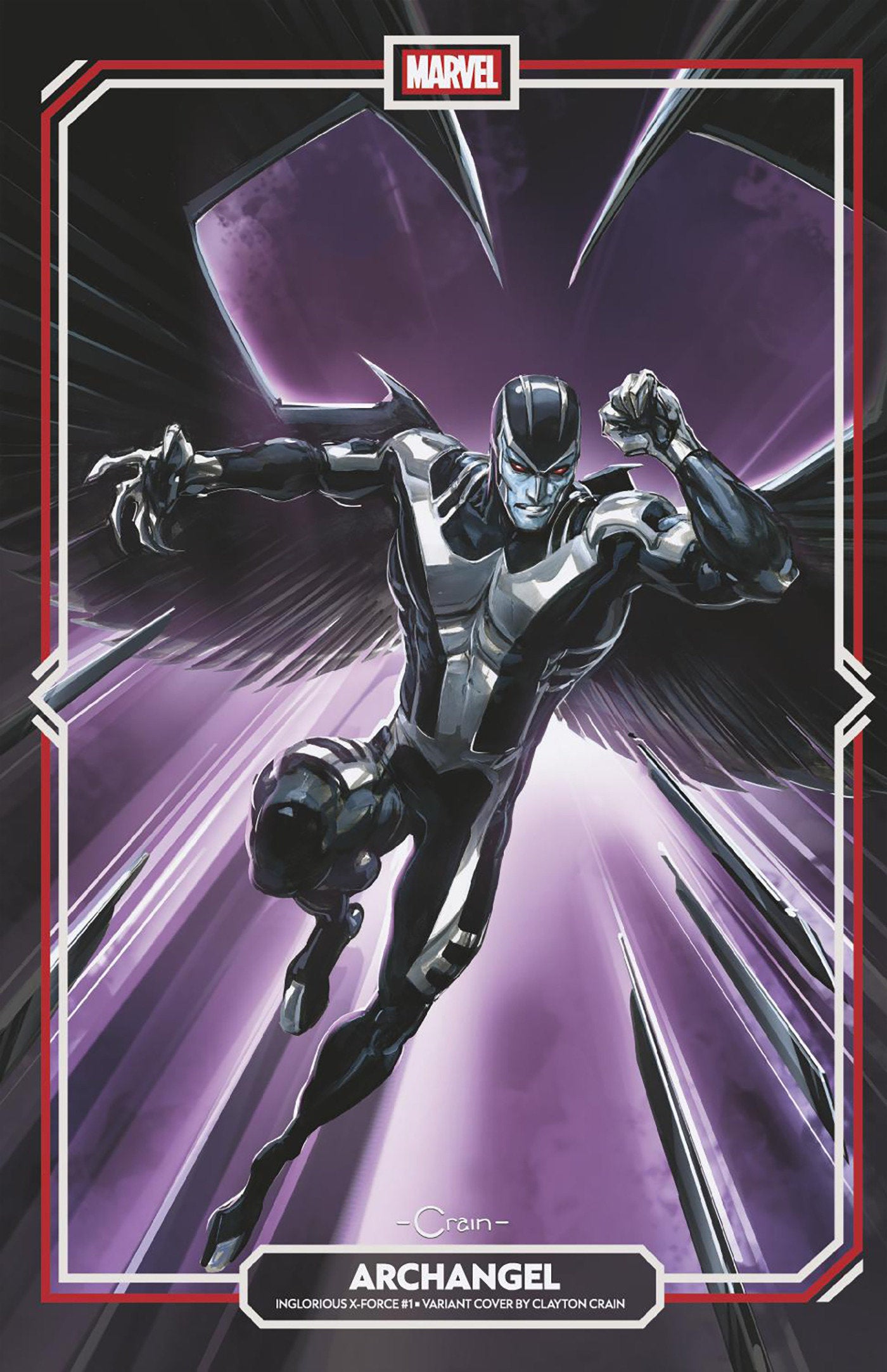 Inglorious X Force #1 Clayton Crain Variant (NM)