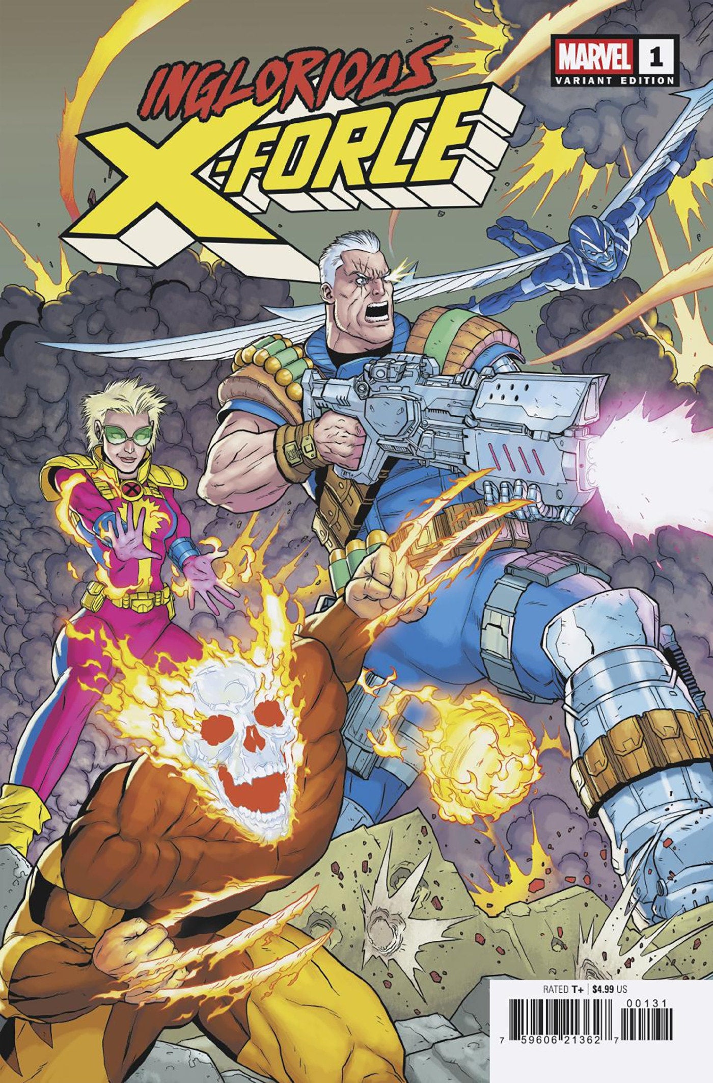 Inglorious X Force #1 Jacen Burrows Variant (NM)