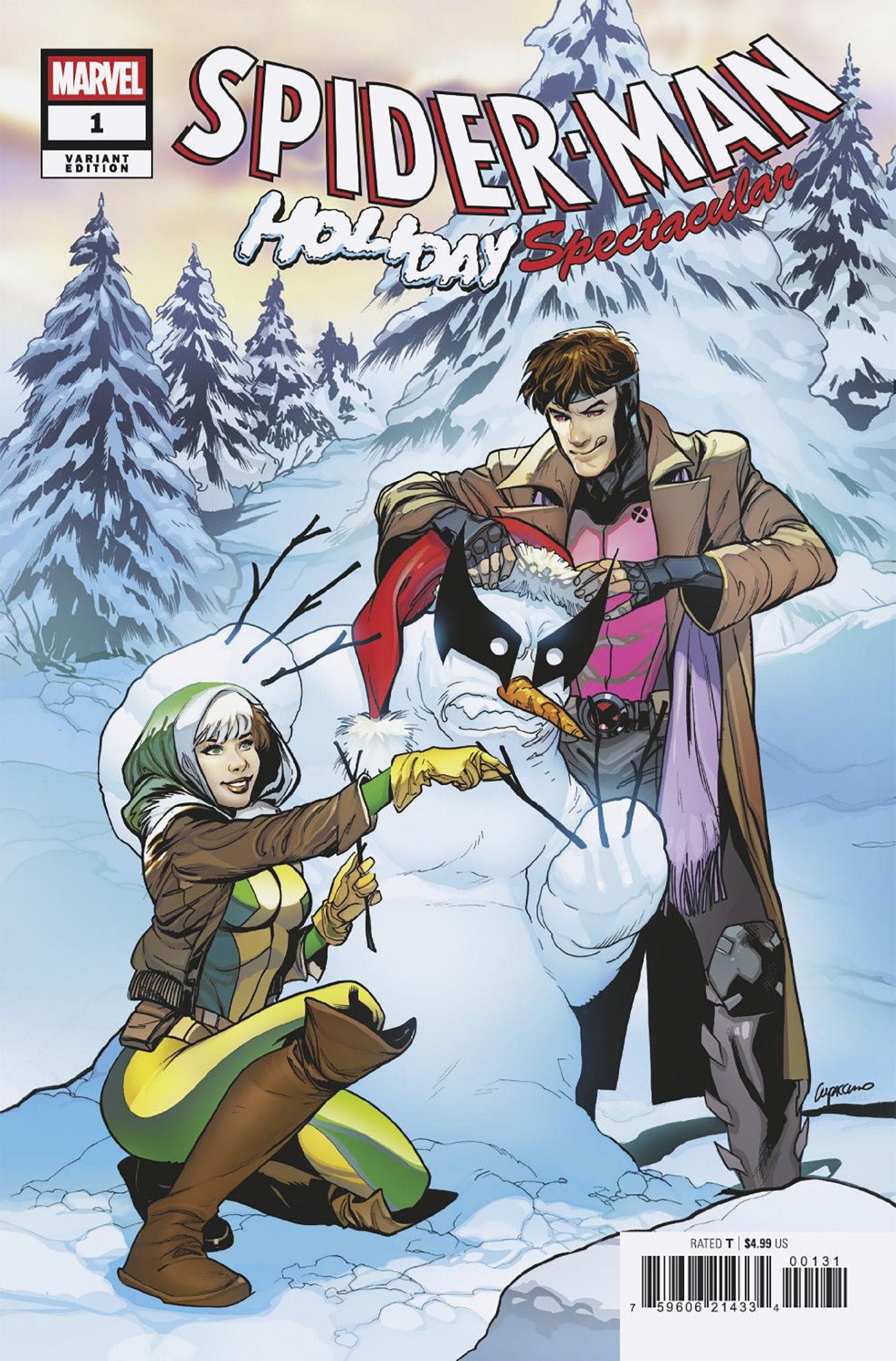 Spider-Man: Holiday Spectacular #1 Ema Lupacchino Variant (NM)