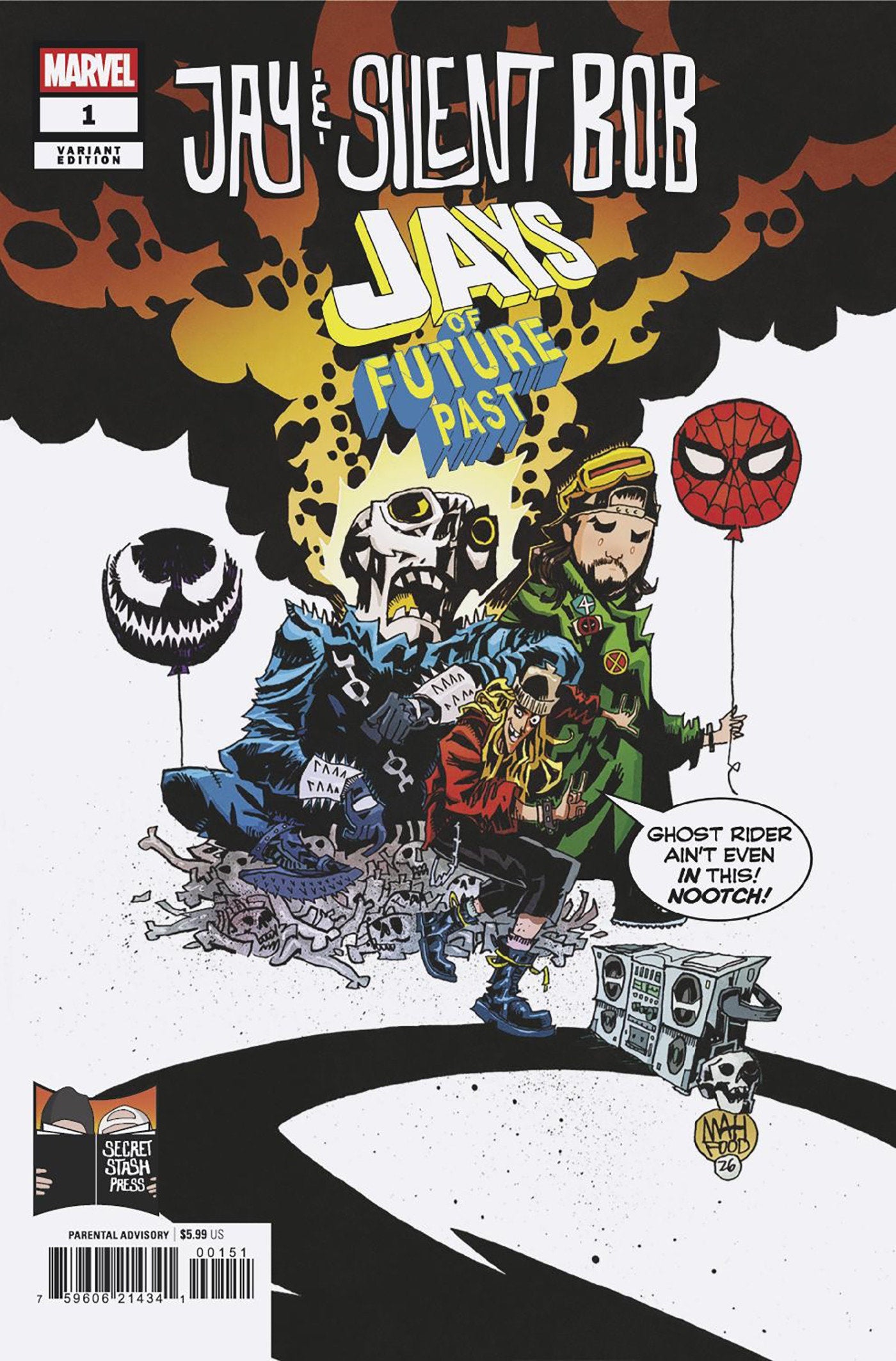 Jay & Silent Bob: Jays Of Future Past #1 Jim Mahfood Variant (NM)