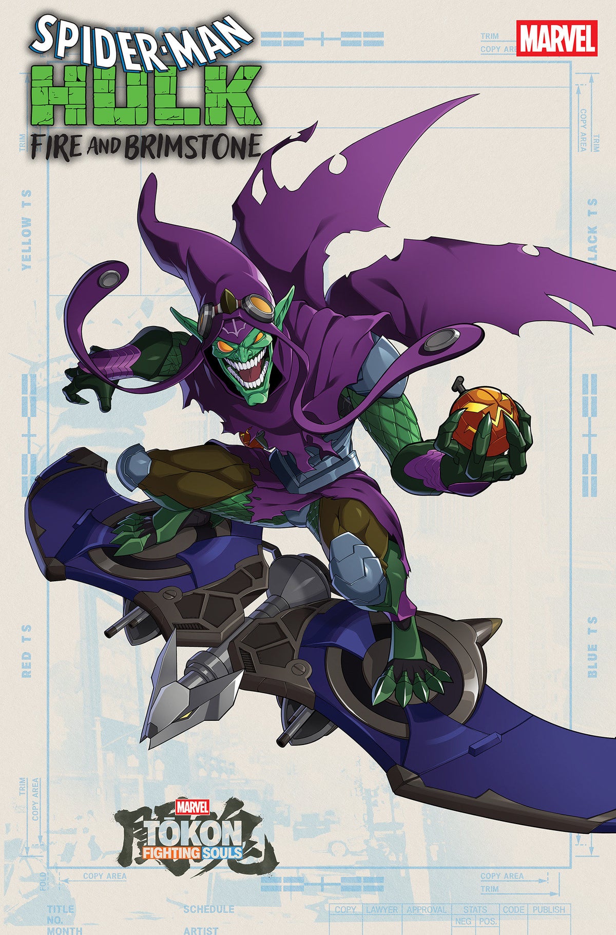 Spider-Man/Hulk: Fire And Brimstone #2 Marvel Tokon: Fighting Souls Variant (NM)