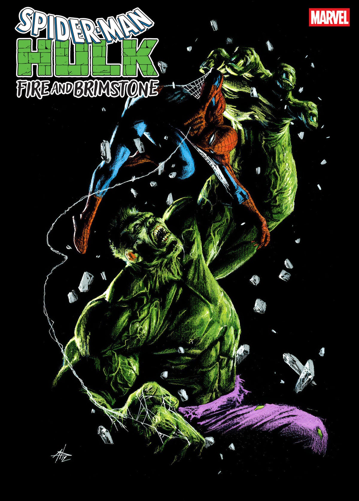Spider-Man/Hulk: Fire And Brimstone #3 Gabriele Dell'otto Variant (NM)