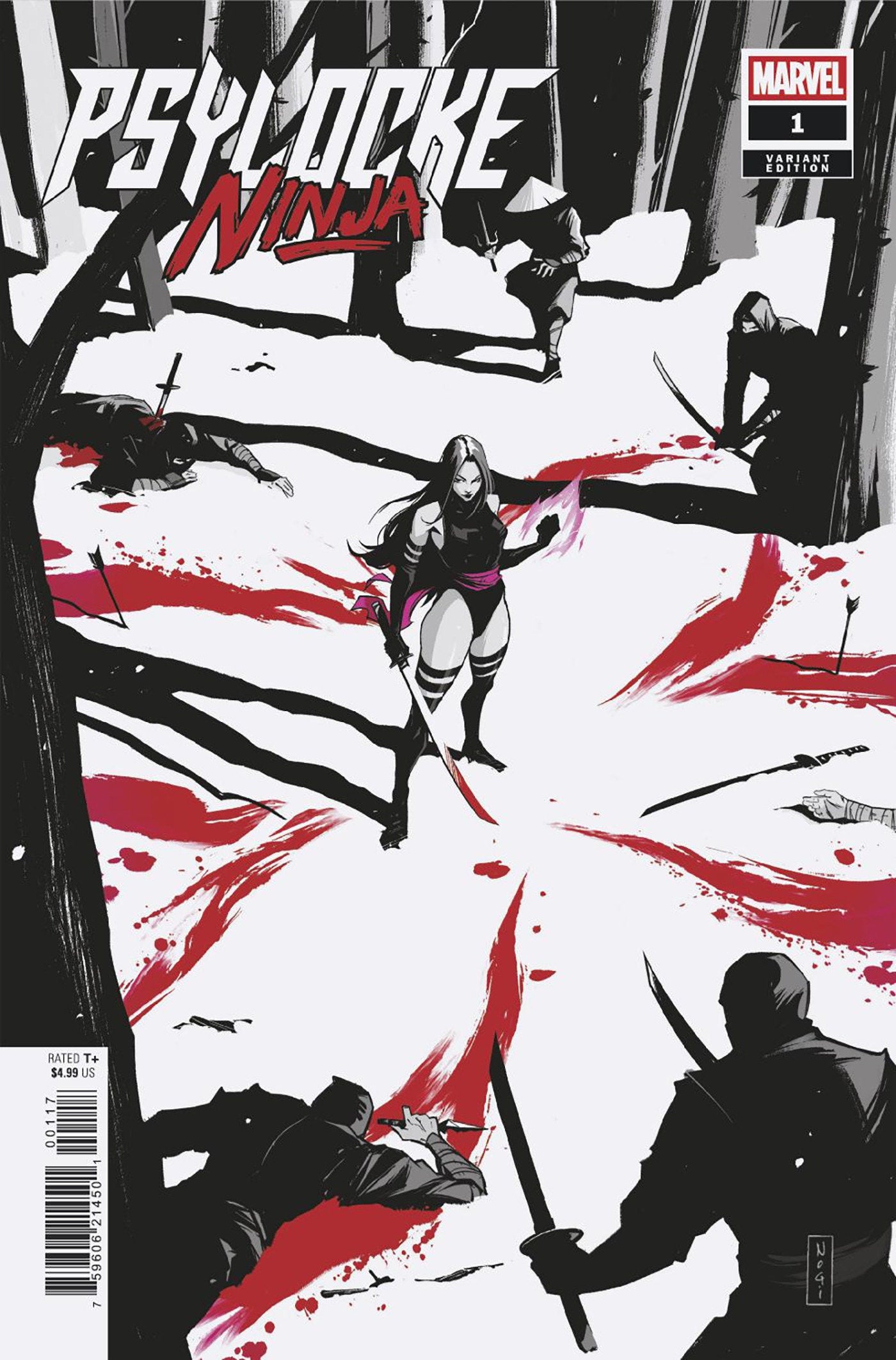 Psylocke: Ninja #1 1:25 Nogi San Variant (NM)