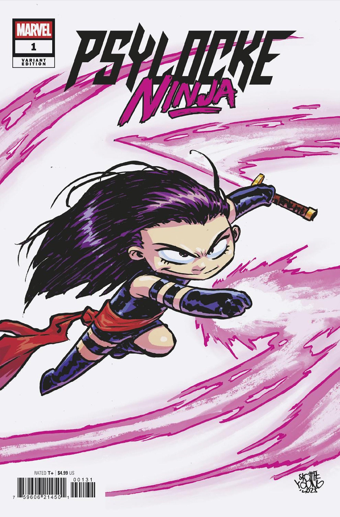 Psylocke: Ninja #1 Skottie Young Variant (NM)