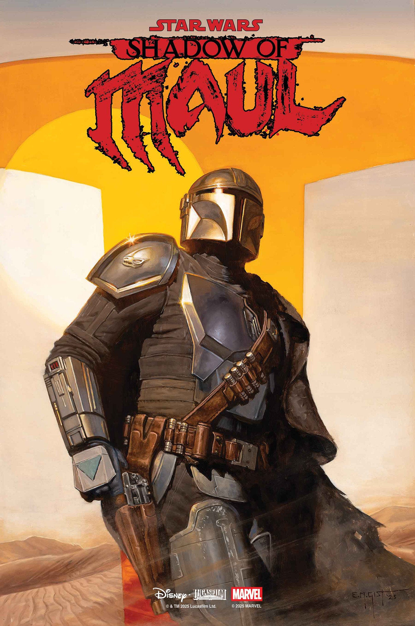 Star Wars: Shadow Of Maul #2 E.M. Gist Mandalorian & Grogu Variant (NM)