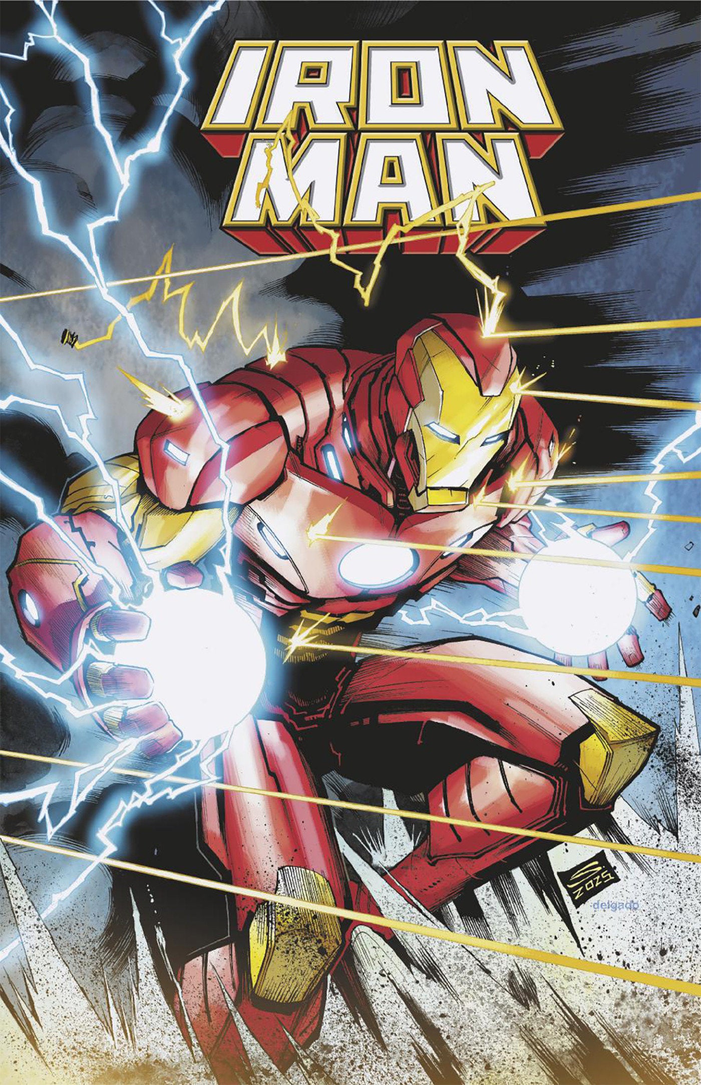 Iron Man #1 Gerardo Sandoval Foil Variant (NM)