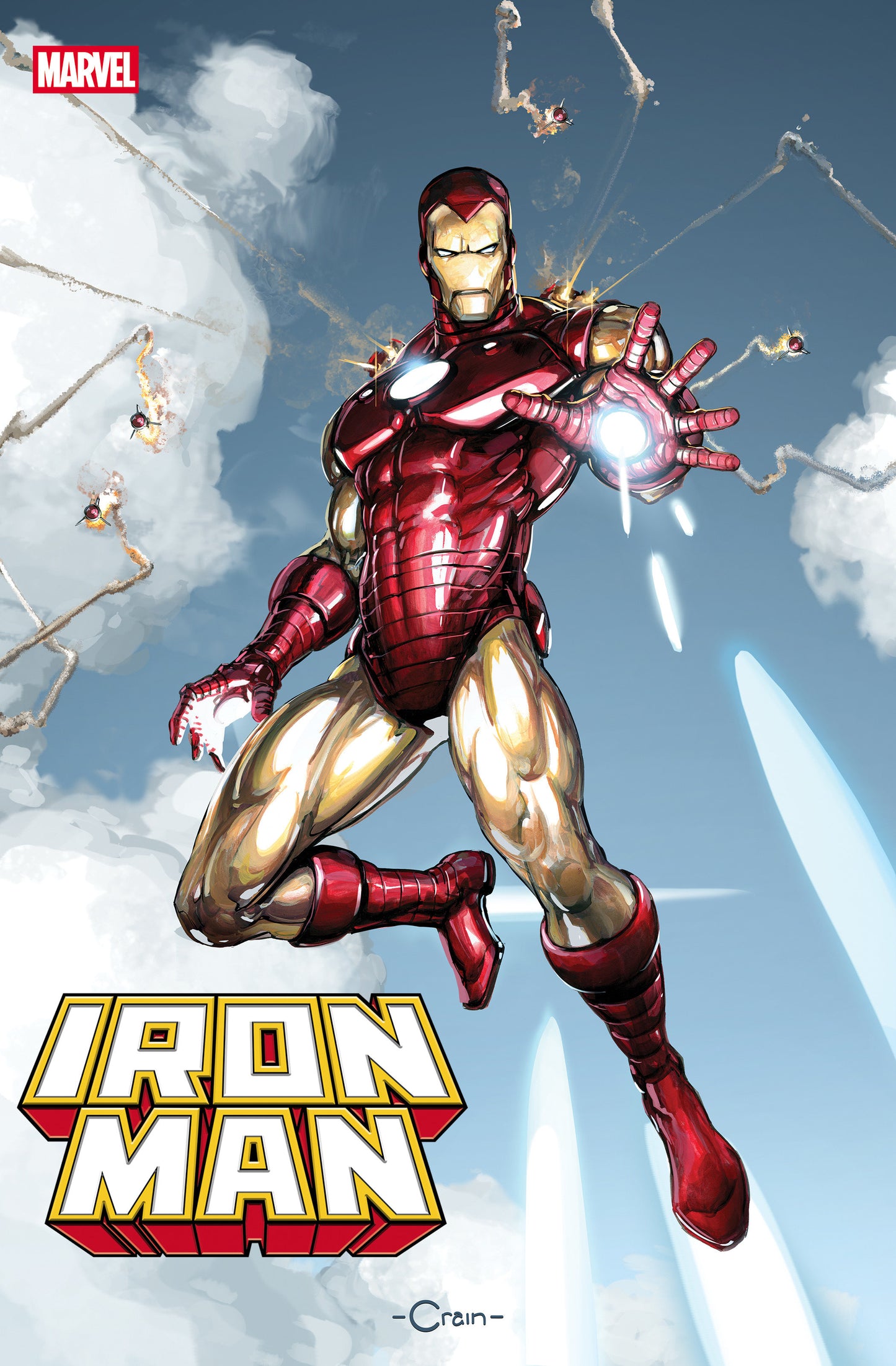 Iron Man #1 Clayton Crain Variant (NM)