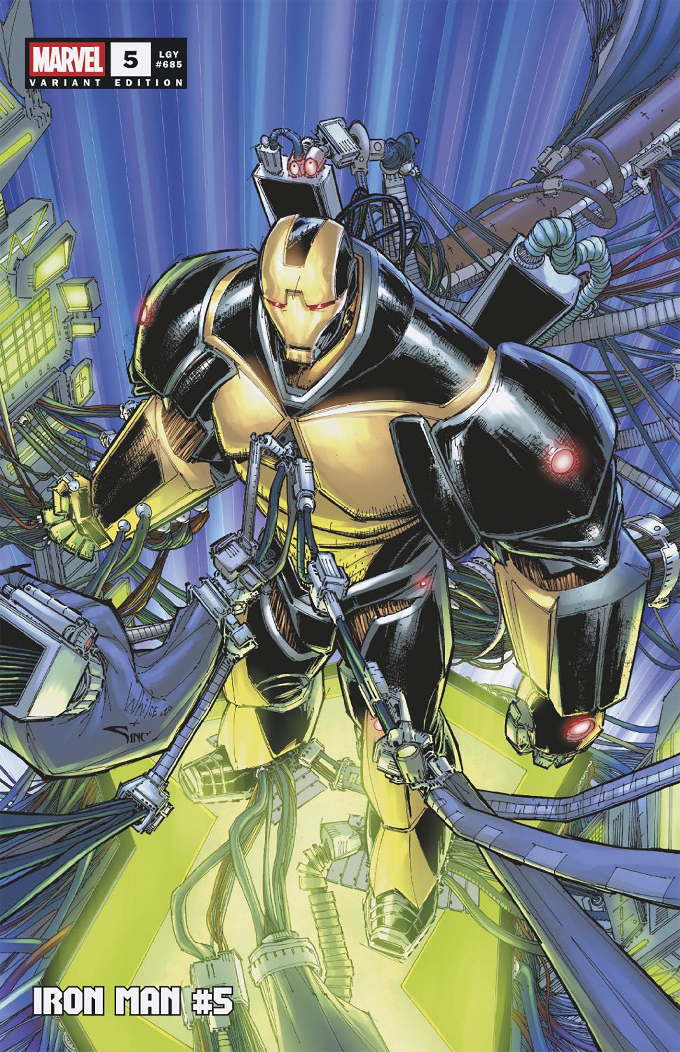 Iron Man #5 Whilce Portacio Advanced Iron Man Variant (NM)