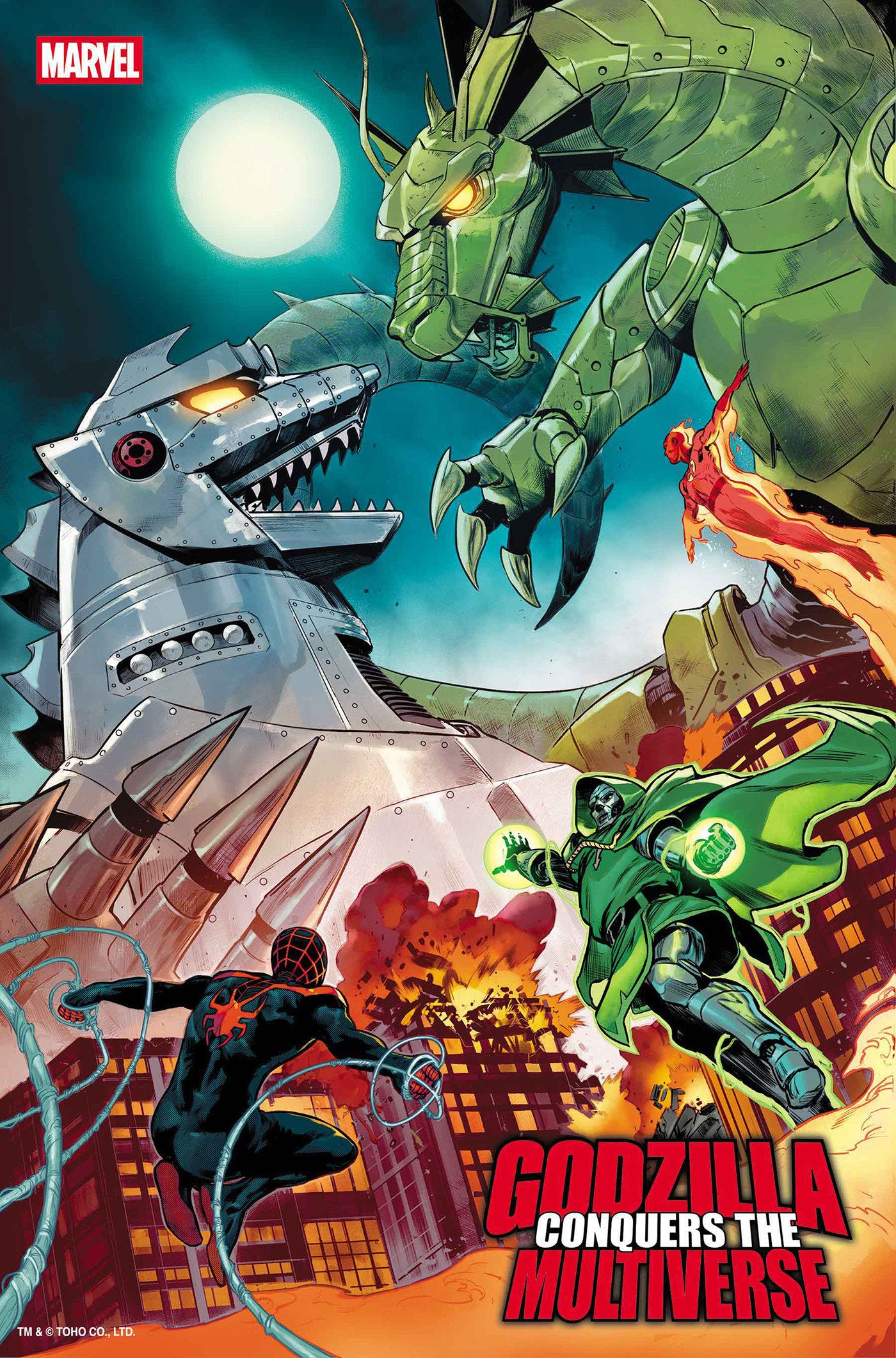 Godzilla Conquers The Multiverse #1 Juan Frigeri Foil Variant (NM)