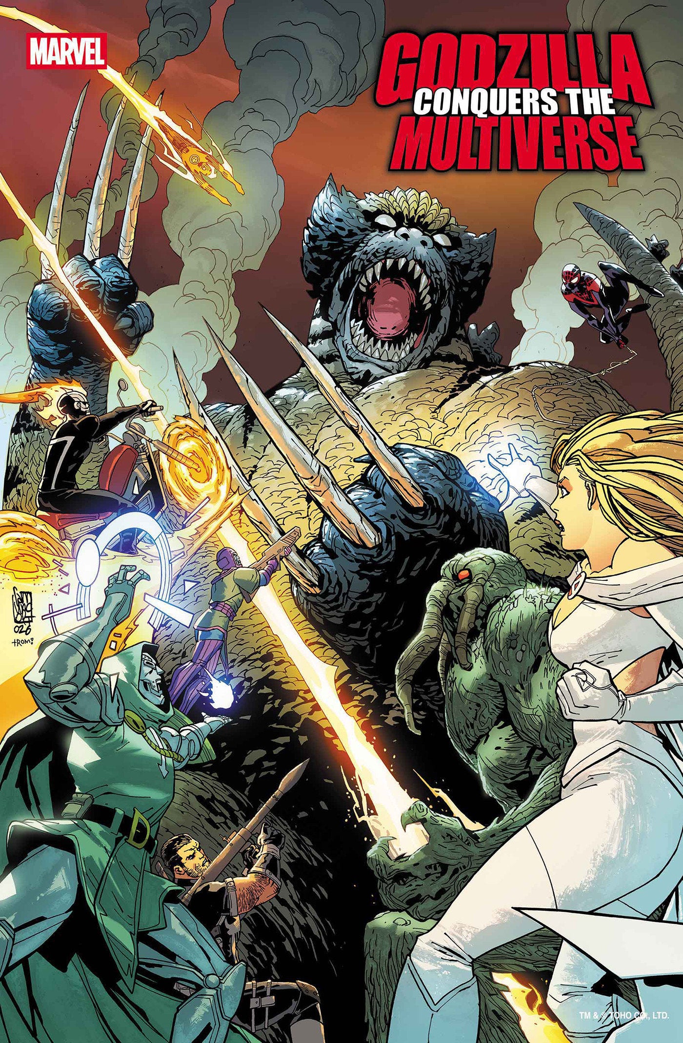 Godzilla Conquers The Multiverse #1 Giuseppe Camuncoli Variant (NM)