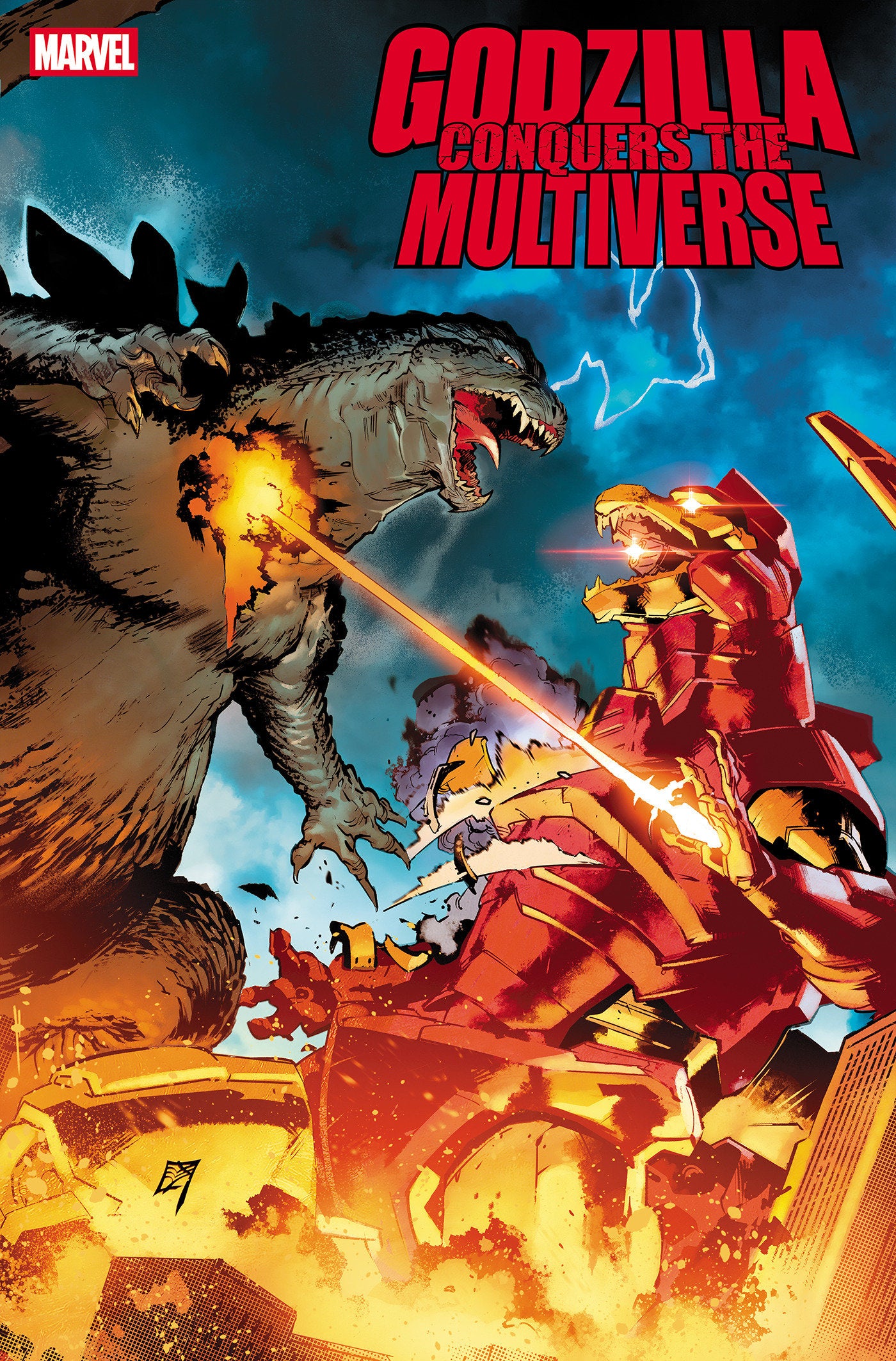 Godzilla Conquers The Multiverse #2 C.F. Villa Heisei vs Marvel Variant (NM)