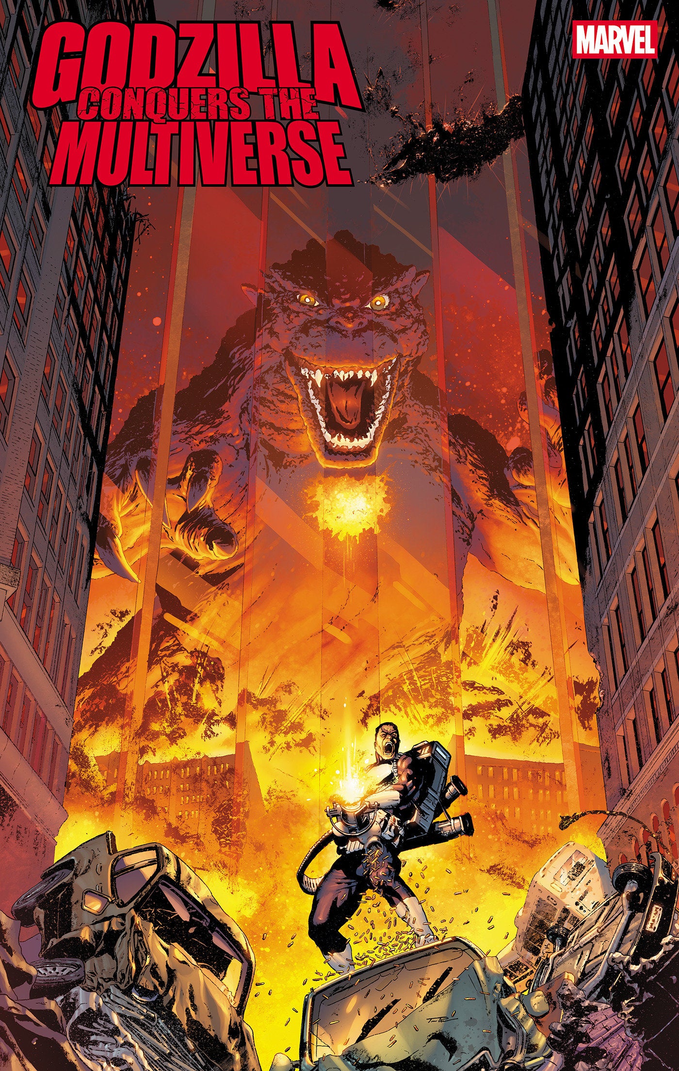 Godzilla Conquers The Multiverse #2 Tony Parker Variant (NM)
