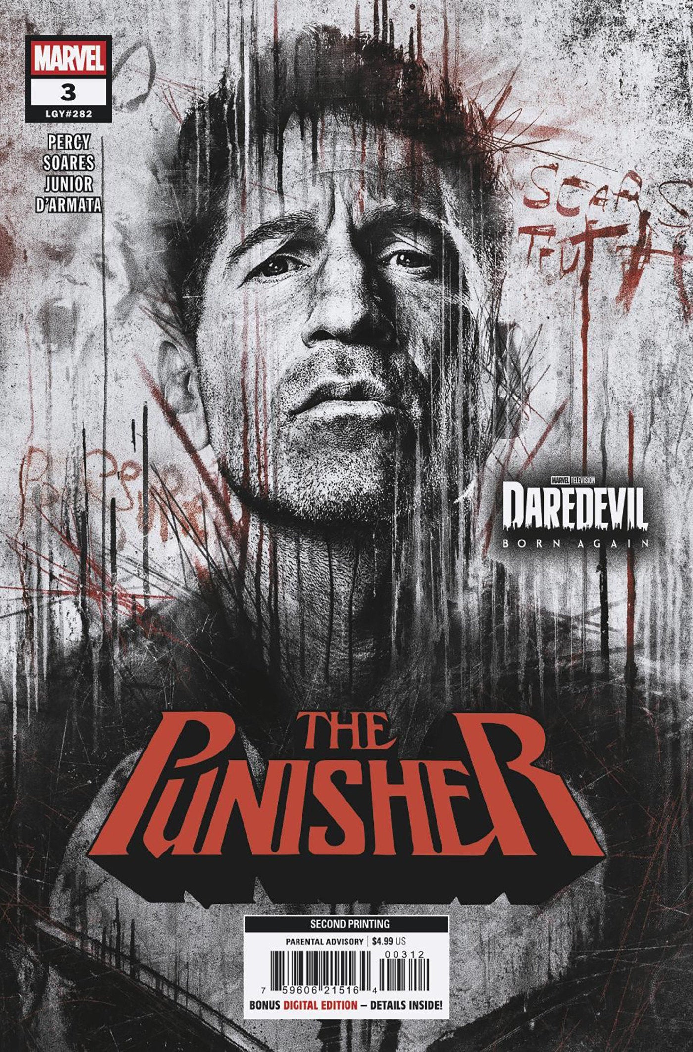 Punisher #3 Marvel Television 2nd Printing Variant (NM)