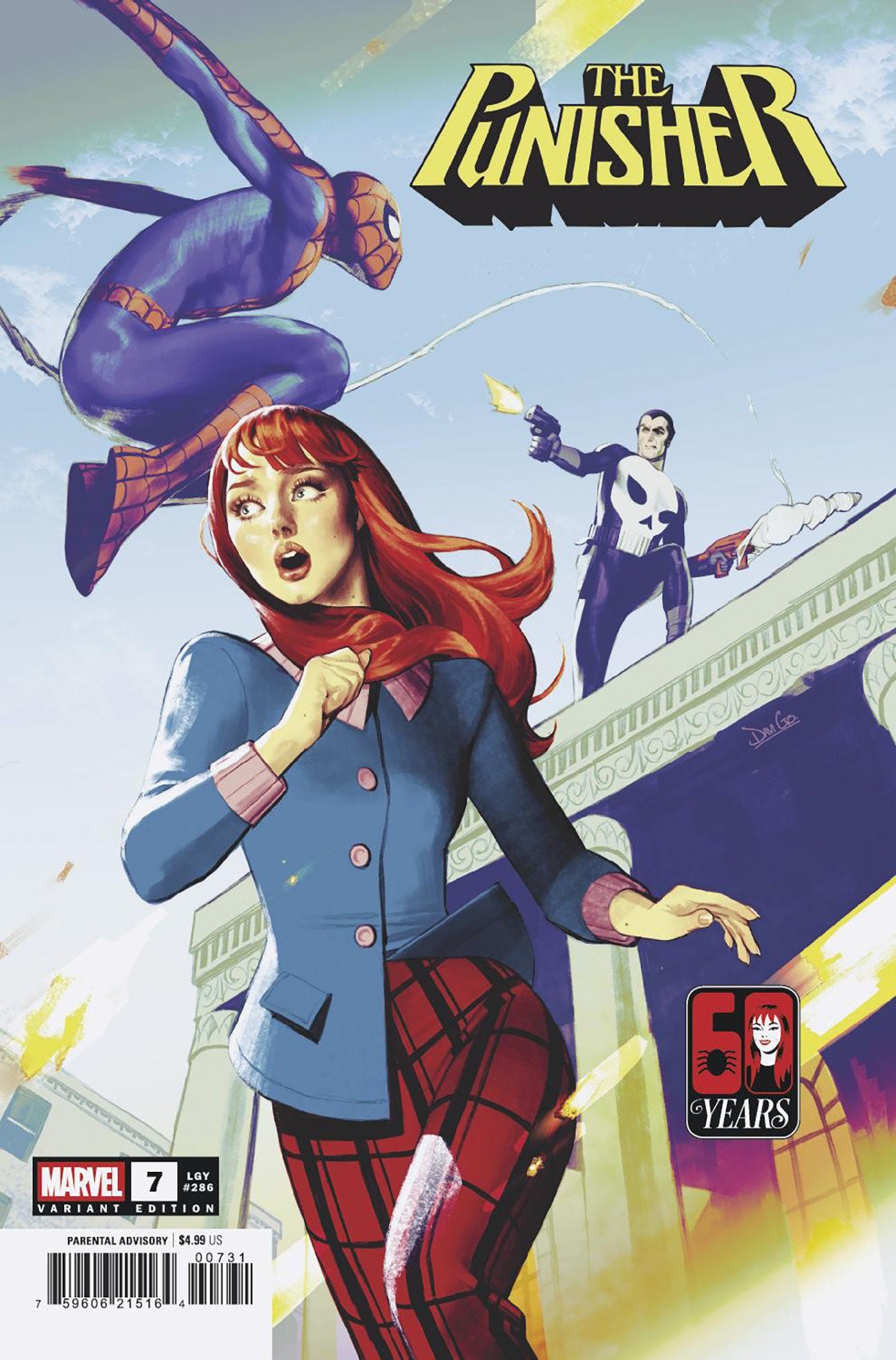 Punisher #7 Davi Go Mary Jane Watson Variant (NM)