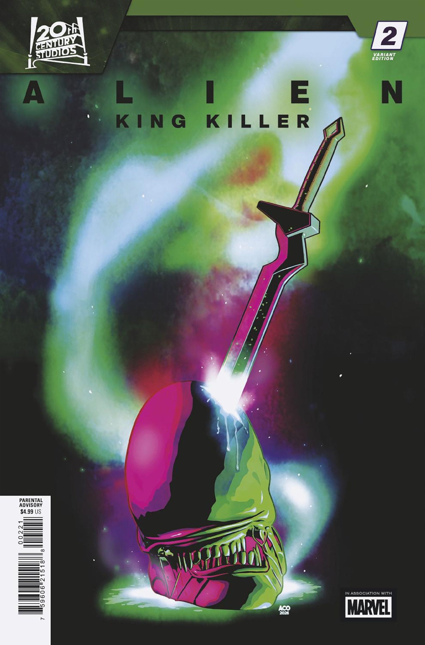 Alien: King Killer #2 Aco Variant (NM)