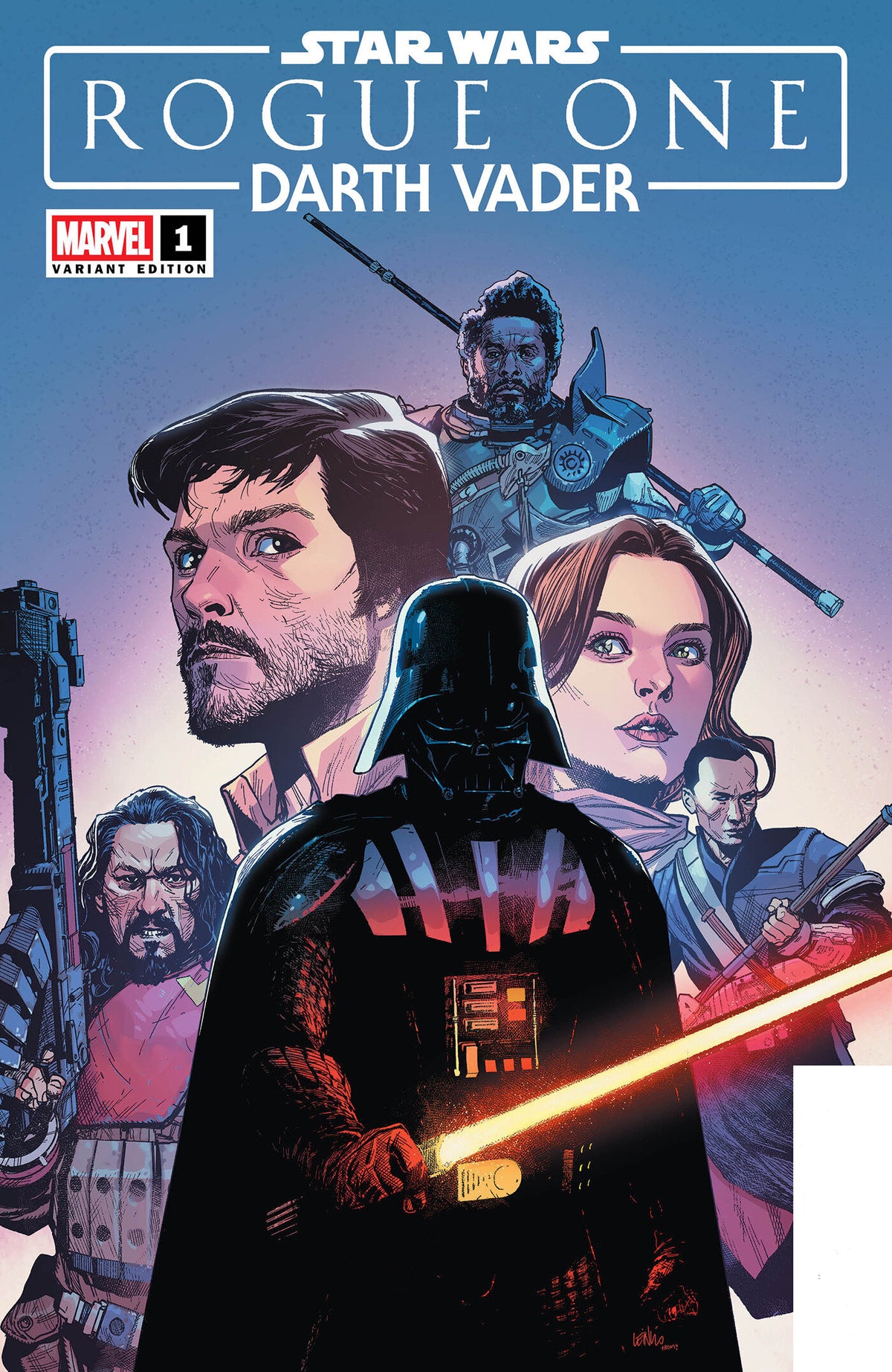 Star Wars: Rogue One Darth Vader #1 1:25 Leinil Yu Variant (NM)