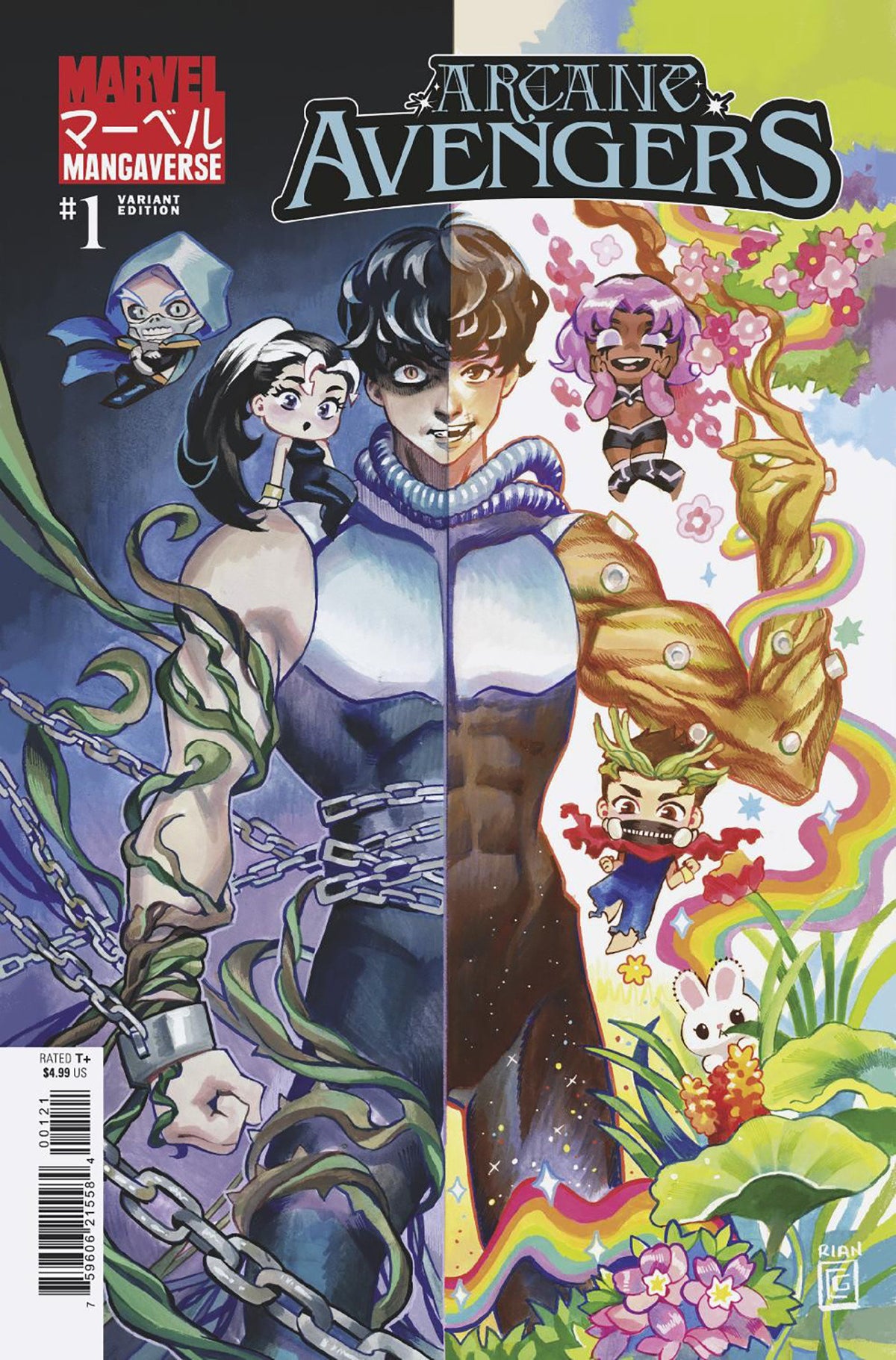 Marvel Mangaverse: Arcane Avengers #1 Rian Gonzales Variant (NM)