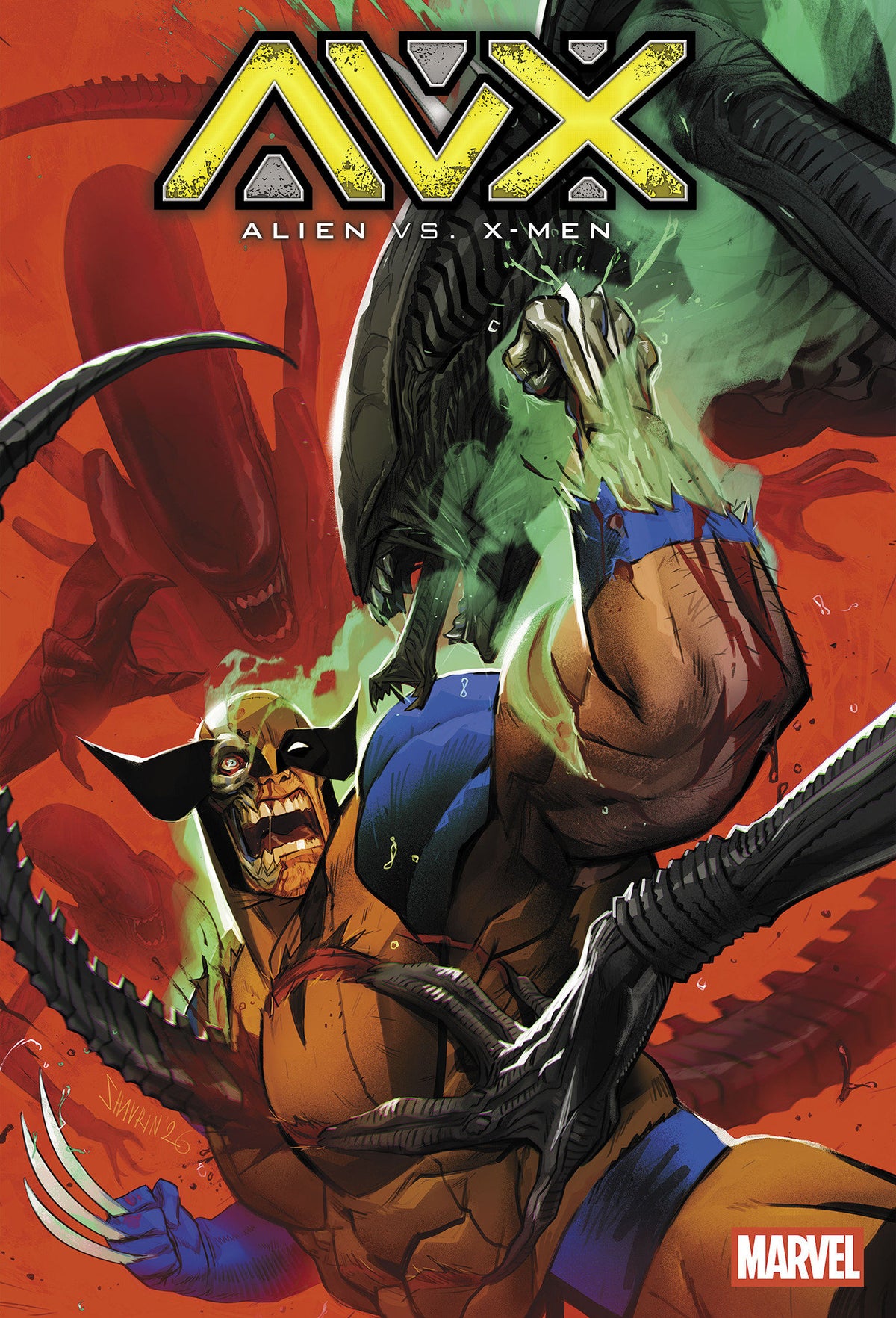 Alien vs. X-Men #1 Ivan Shavrin Variant (NM)