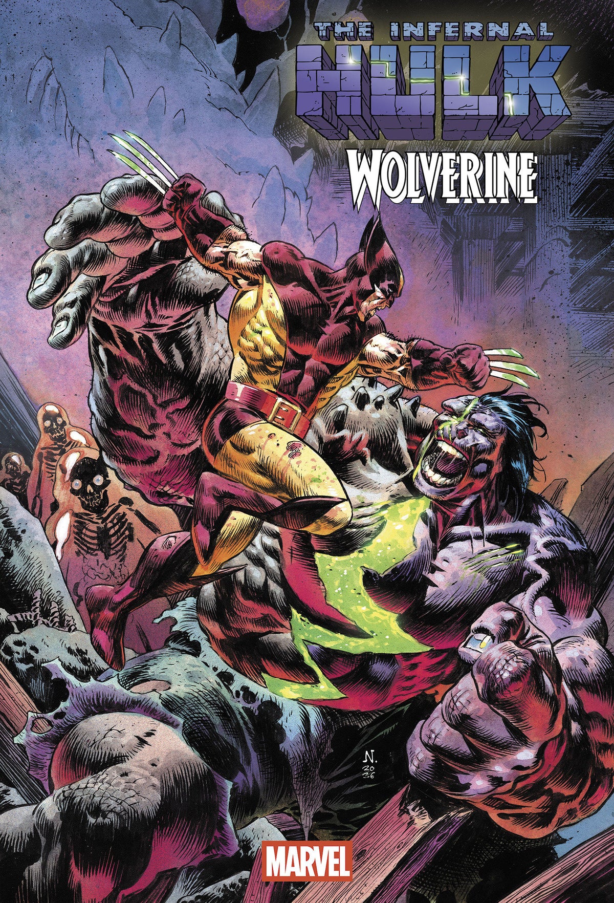 Infernal Hulk vs. Wolverine #1 (NM)
