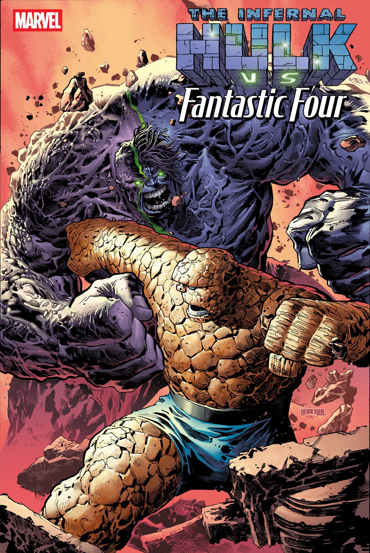 Infernal Hulk vs. Fantastic Four #1 Ken Lashley Variant (NM)